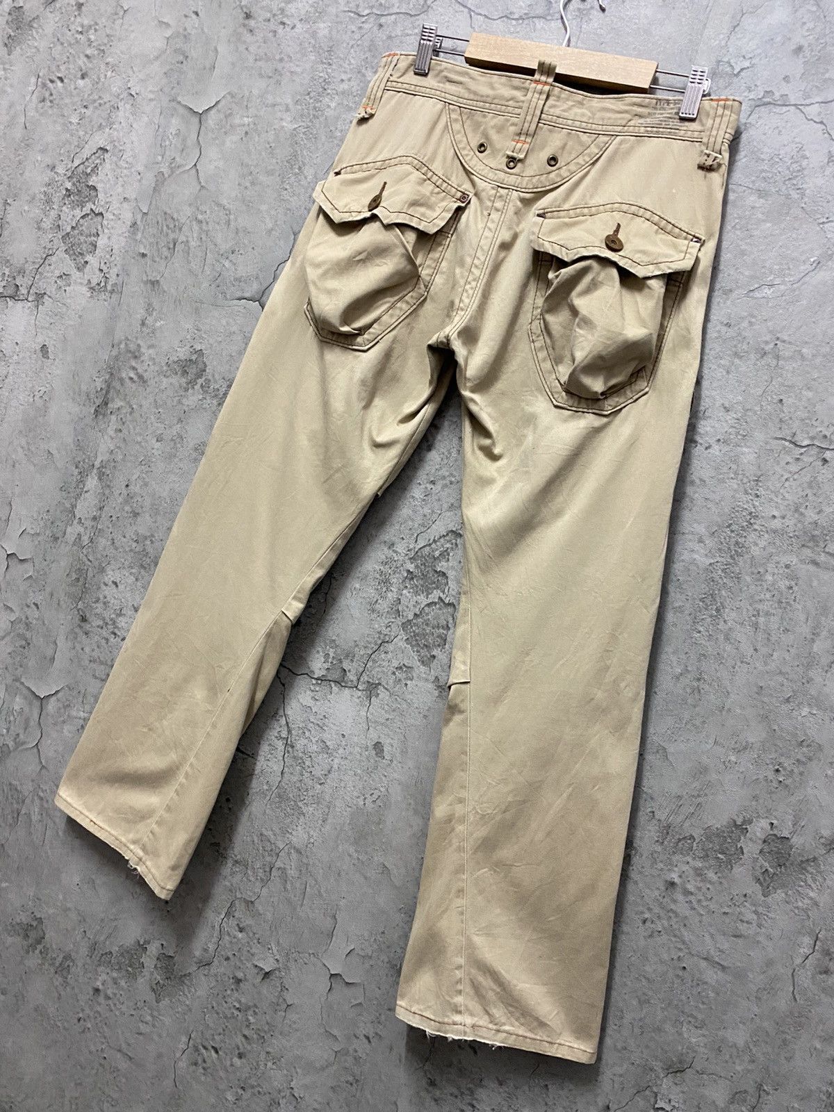 Edwin × Japanese Brand Vintage Edwin 505 Japan Cargo Bush flared Pants Size US 30 / EU 46 - 10 Thumbnail
