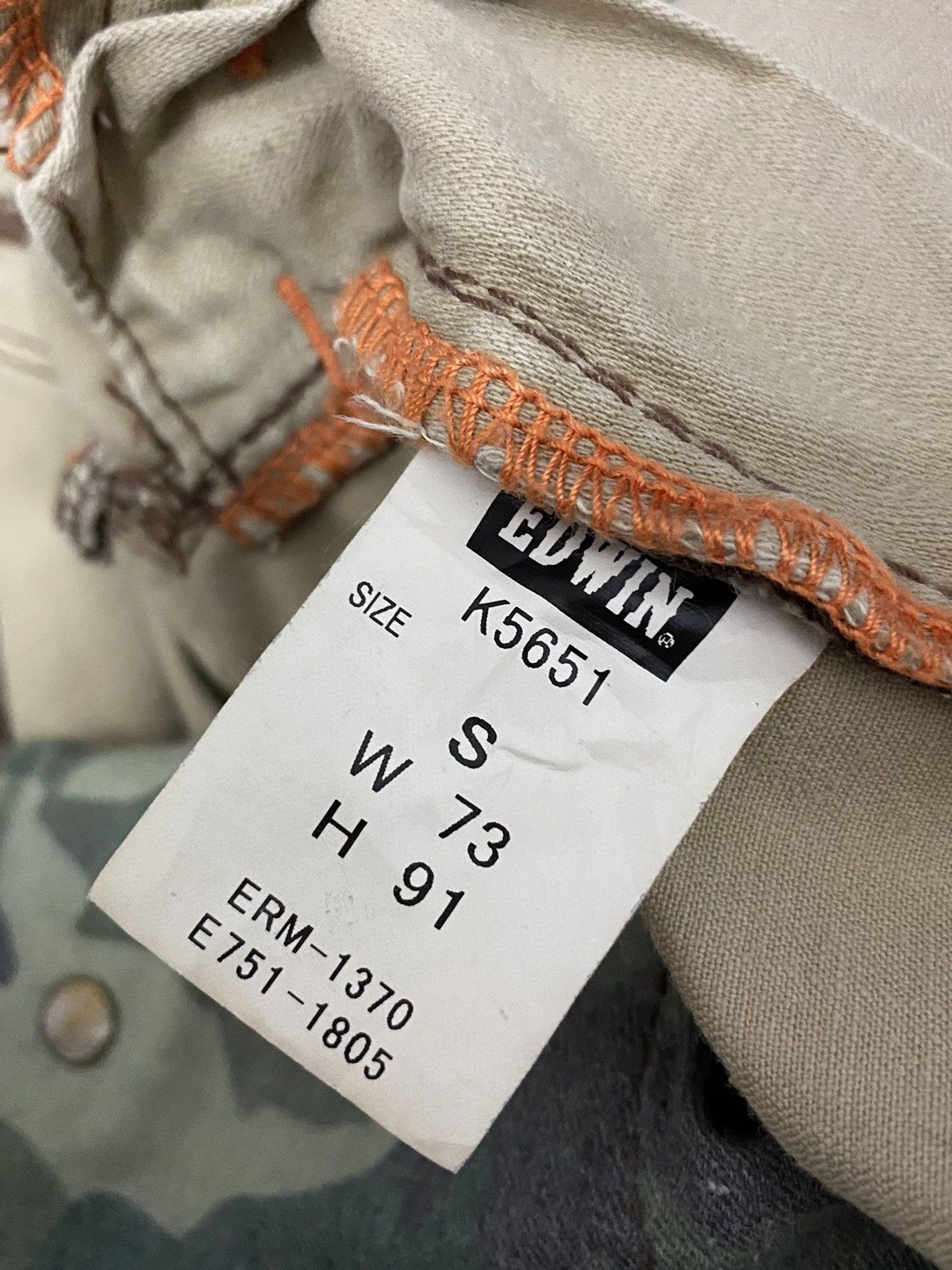 Edwin × Japanese Brand Vintage Edwin 505 Japan Cargo Bush flared Pants Size US 30 / EU 46 - 16 Thumbnail