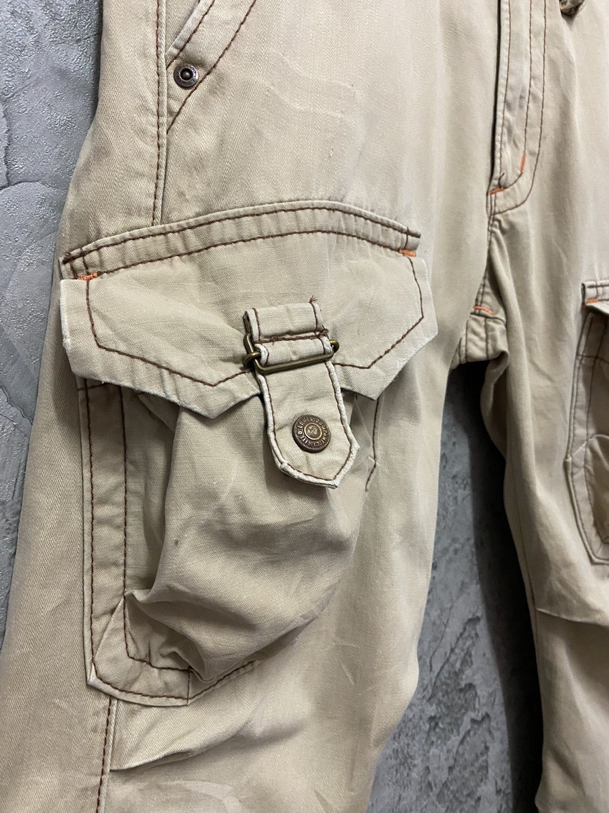 Edwin × Japanese Brand Vintage Edwin 505 Japan Cargo Bush flared Pants Size US 30 / EU 46 - 8 Thumbnail