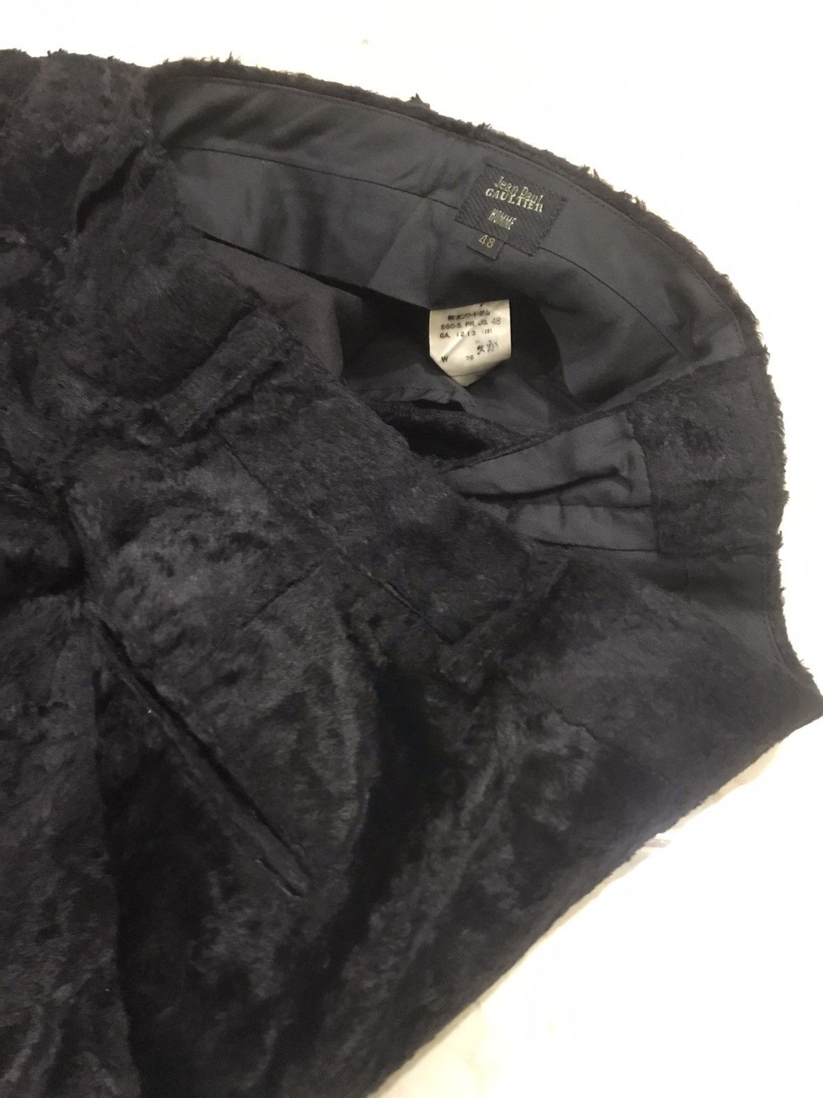 Jean Paul Gaultier Jean Paul GAULTIER HOMME JPG Faux Fur Pant Size US 29 - 11 Thumbnail