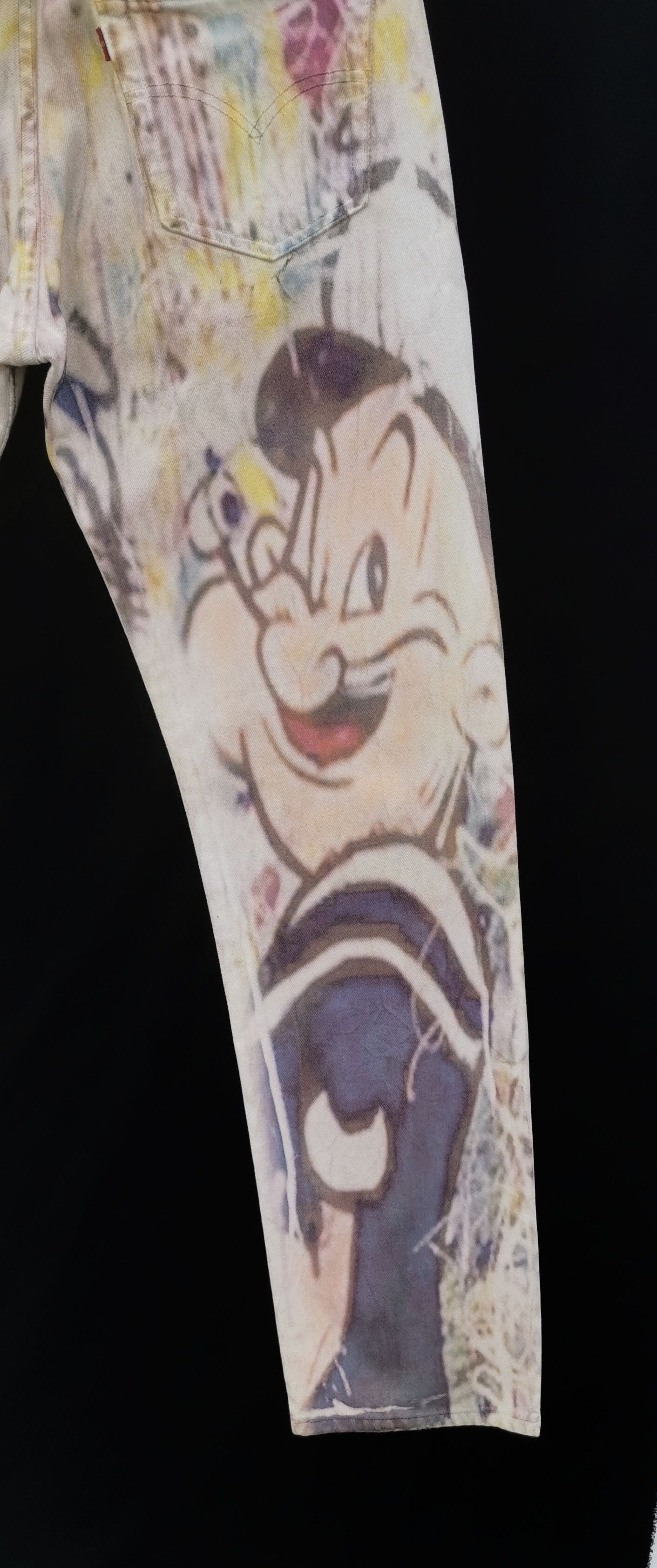 Levi's Vintage Clothing MEGA RARE!! Popeye The Sailorman®King Features x Levis Jean Size US 30 / EU 46 - 10 Thumbnail