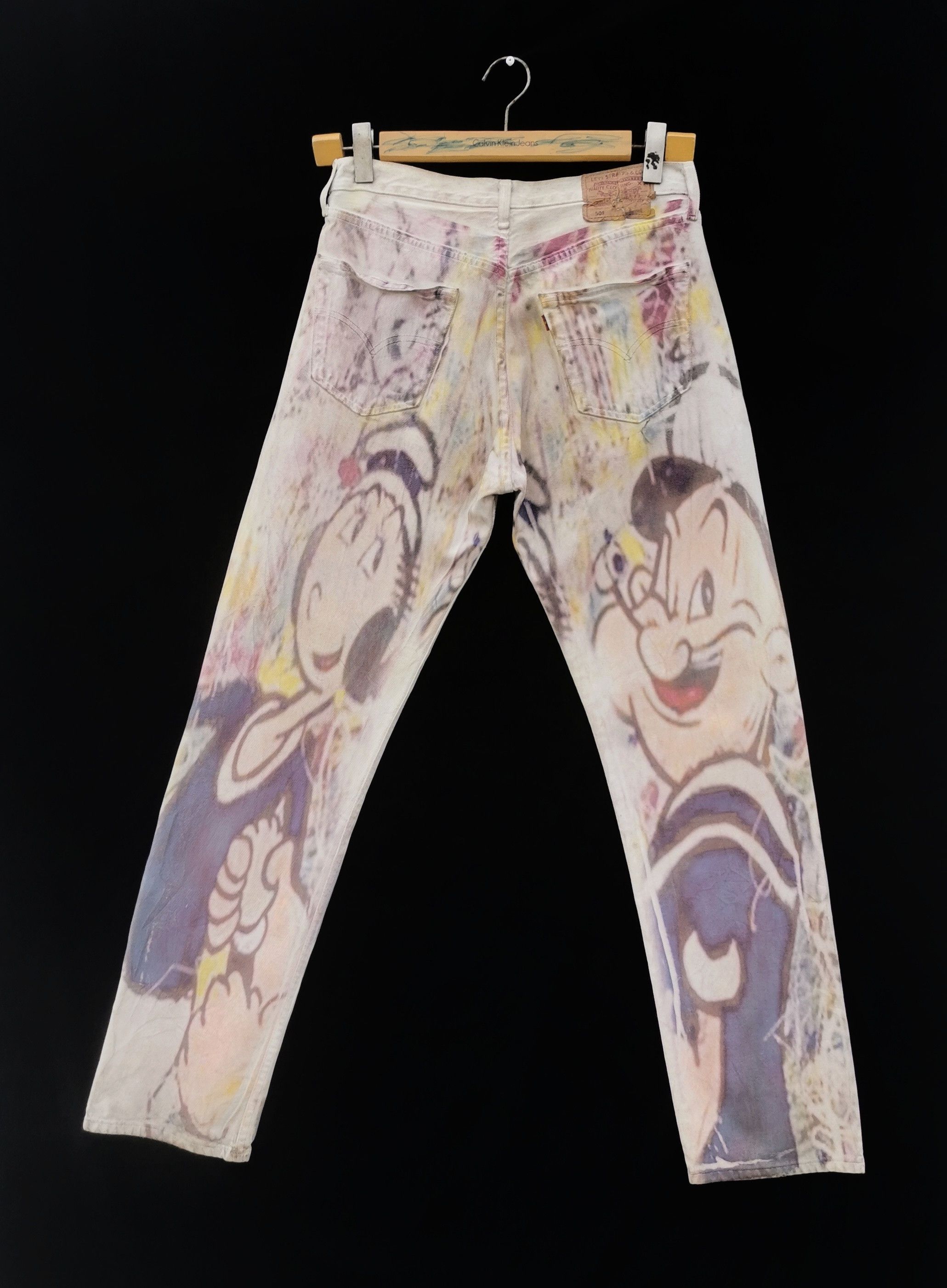 Levi's Vintage Clothing MEGA RARE!! Popeye The Sailorman®King Features x Levis Jean Size US 30 / EU 46 - 2 Thumbnail
