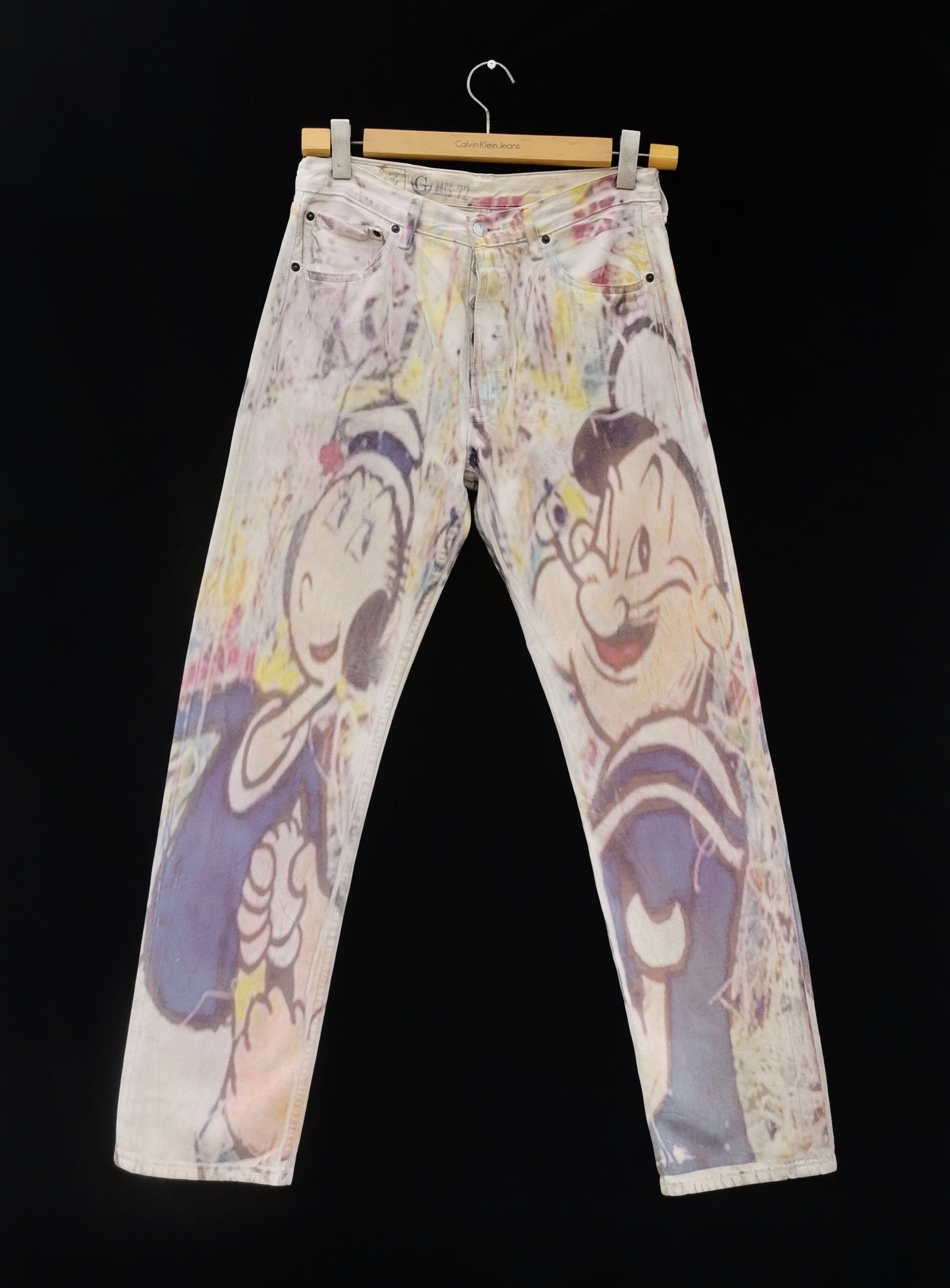 Levi's Vintage Clothing MEGA RARE!! Popeye The Sailorman®King Features x Levis Jean Size US 30 / EU 46 - 1 Thumbnail