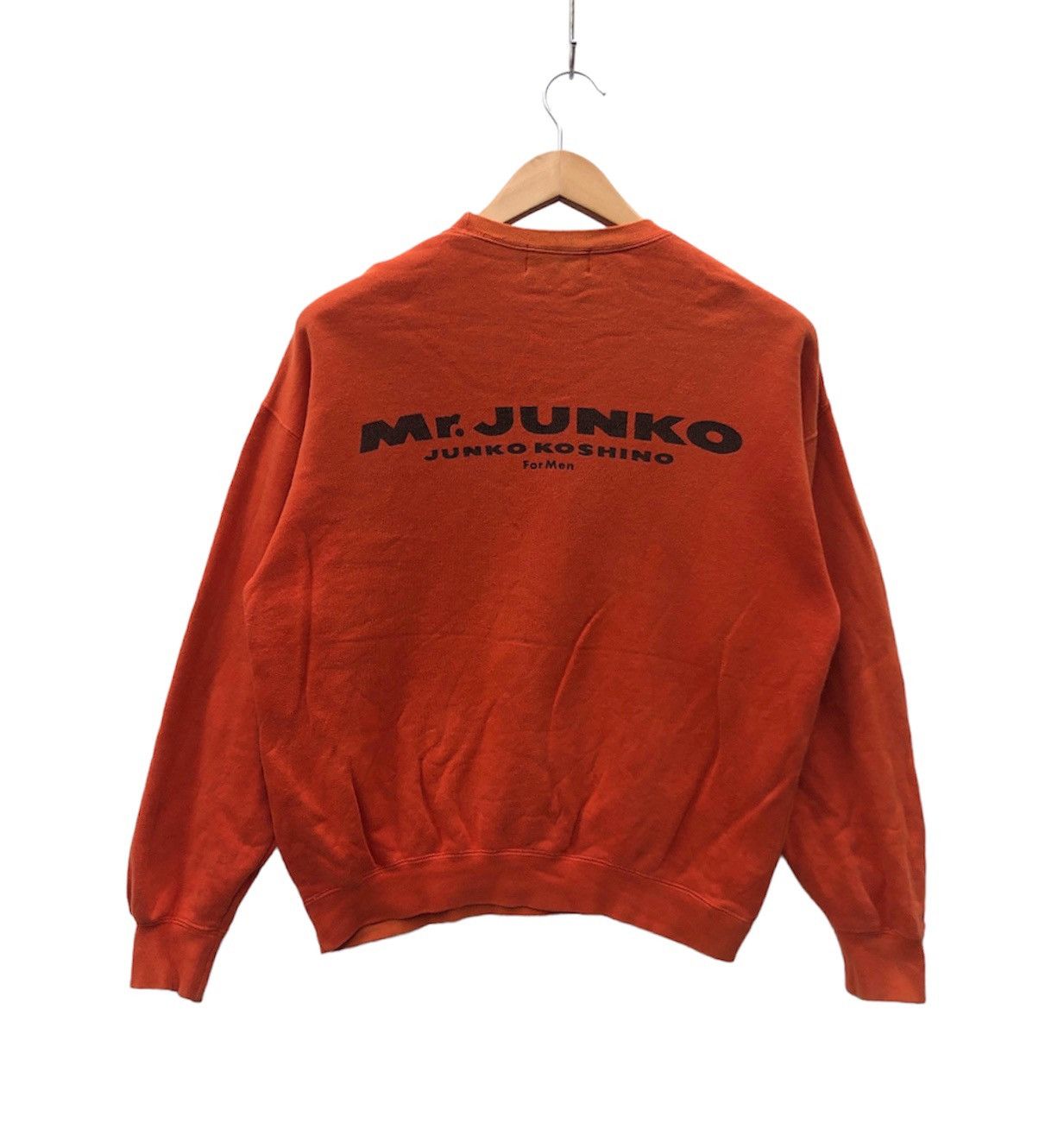 Vintage Mr.Junko By Junko Koshino For Men outlets JK Sweatshirts Pullover Jumper Big Logo Embroidery Logo Japanese Fashion Designer Nice Design