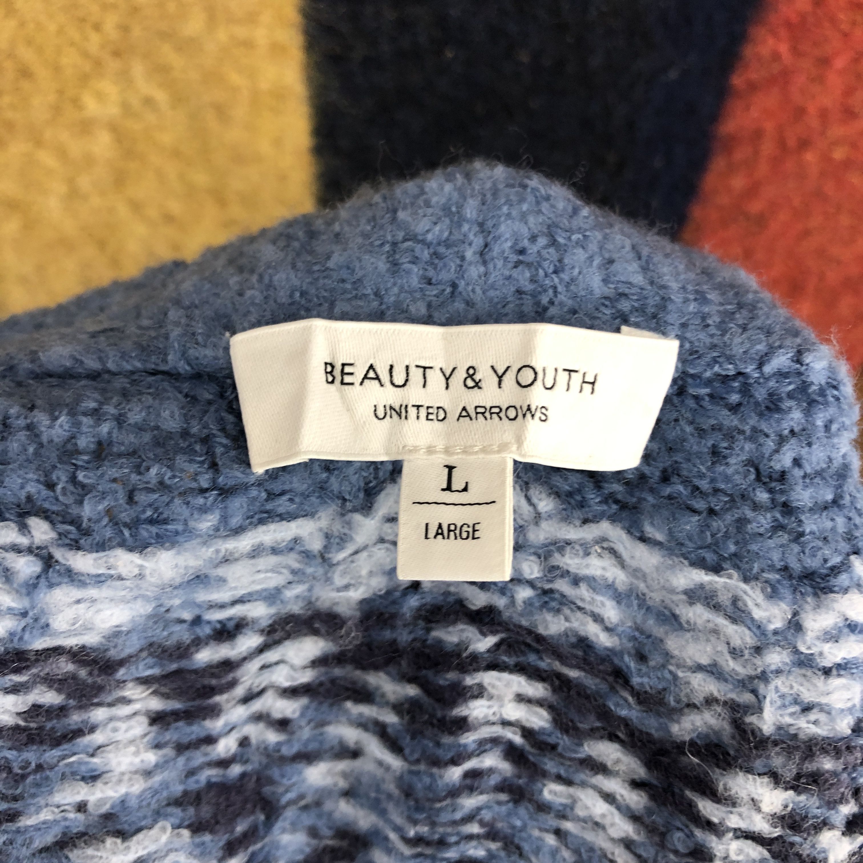United Arrows BEAUTY & YOUTH Women Knitwear #0464/T Size M / US 6-8 / IT 42-44 - 5 Thumbnail