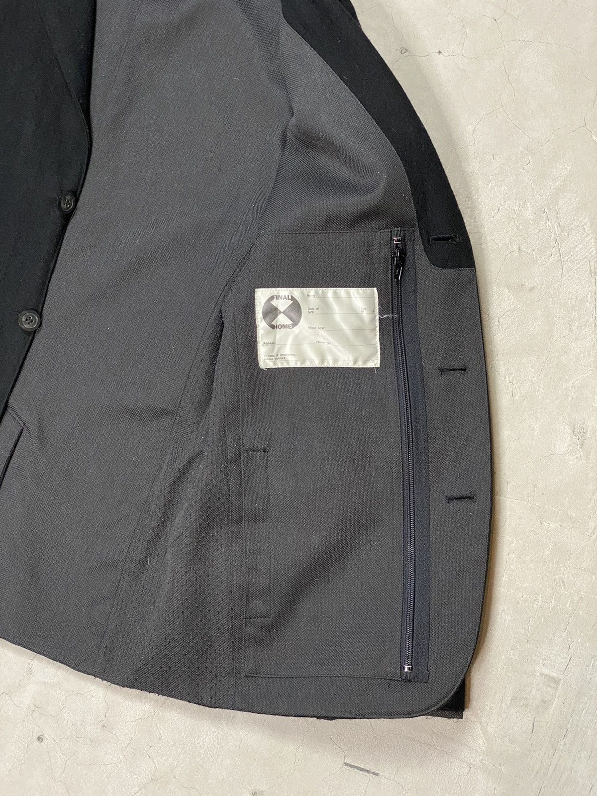 Final Home Final Homme Reversible Technical / Wool Blazer / Jacket Size US M / EU 48-50 / 2 - 11 Thumbnail