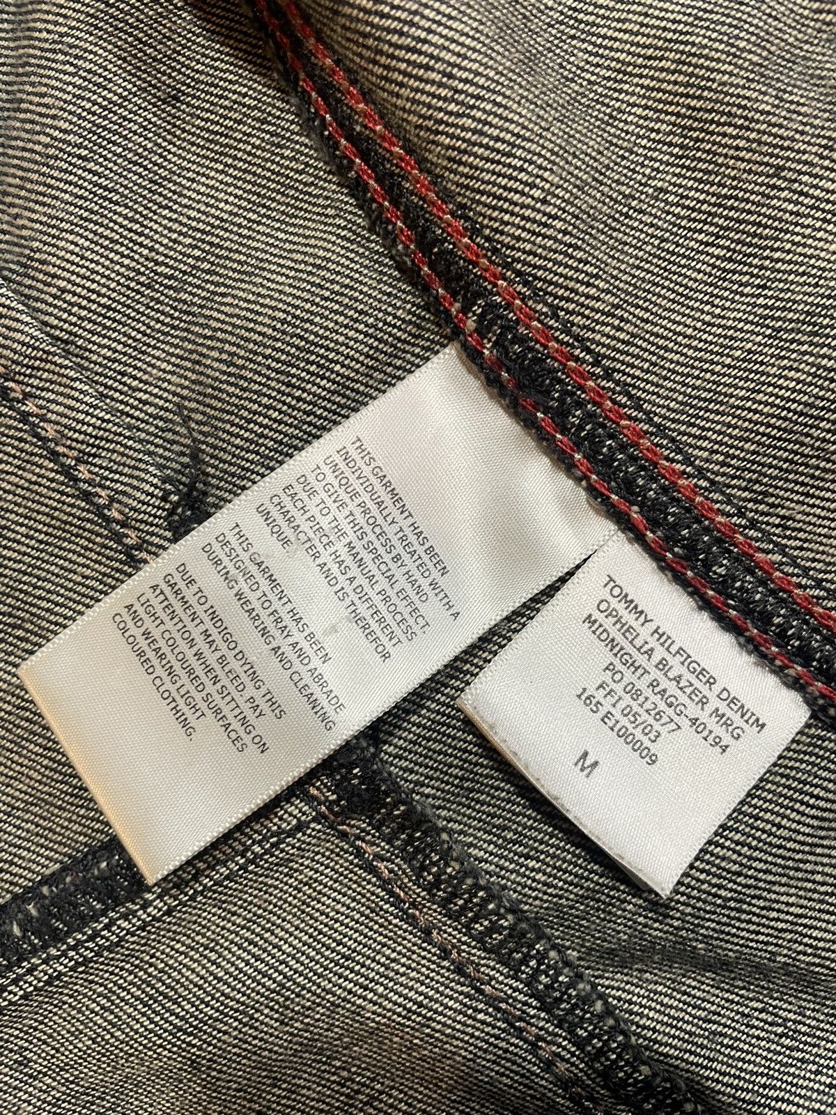 Tommy Hilfiger × Tommy Jeans Tommy Hilfiger Denim Ophelia Blazer Vintage Size S / US 4 / IT 40 - 6 Thumbnail