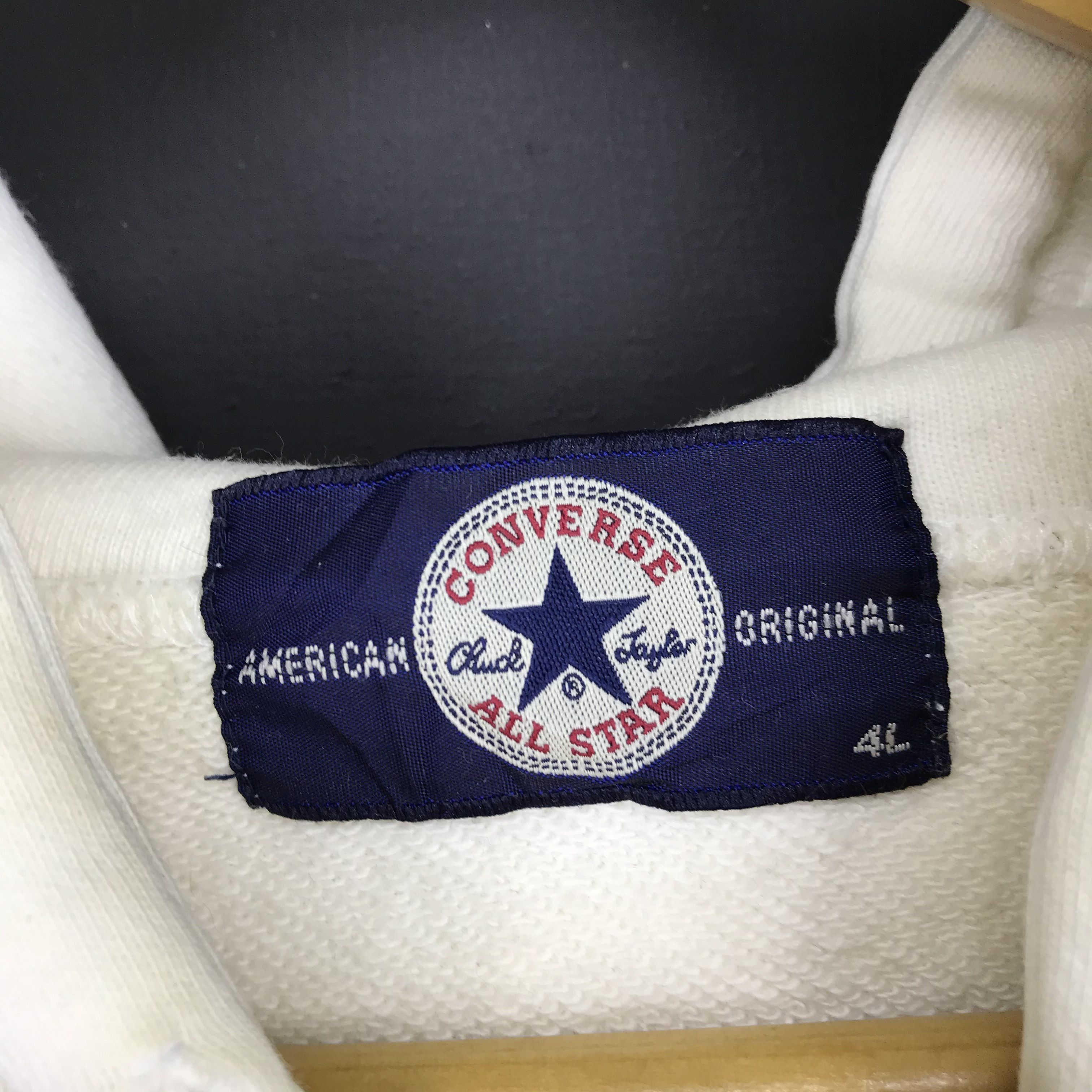 Converse CONVERSE ALL STAR Hoodie Pullover #2361-82 Size US XL / EU 56 / 4 - 8 Thumbnail
