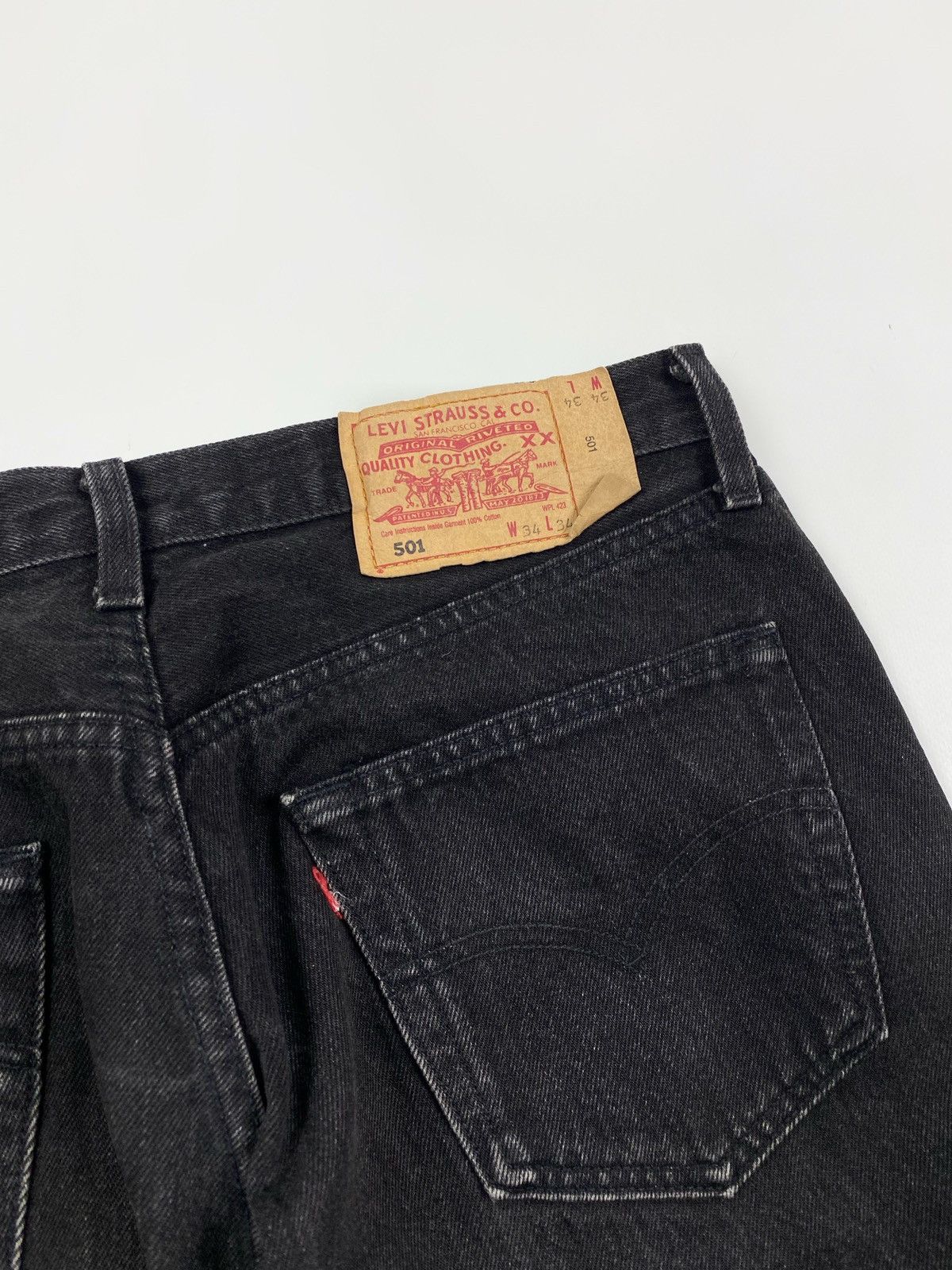 Levi's 1990’s Vintage Levi’s 501 Denim Jeans Pants Size US 34 / EU 50 - 11 Thumbnail