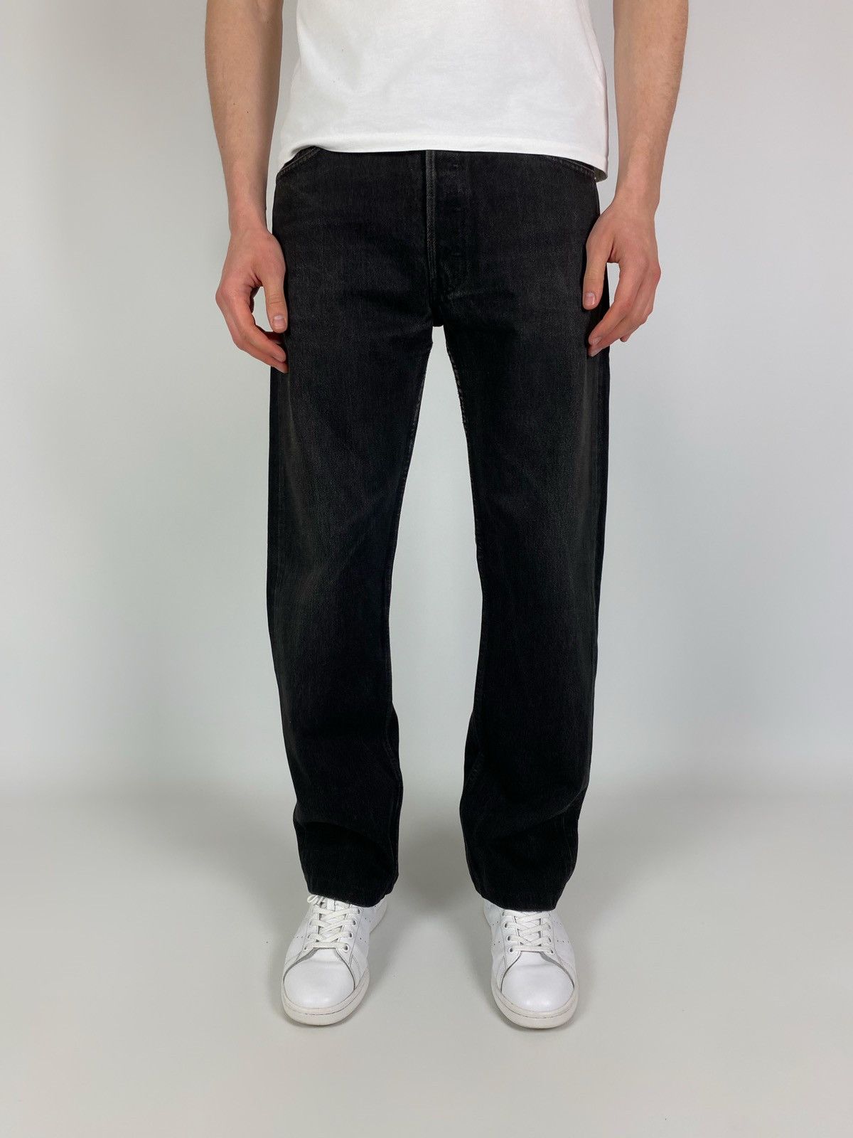 Levi's 1990’s Vintage Levi’s 501 Denim Jeans Pants Size US 34 / EU 50 - 1 Thumbnail