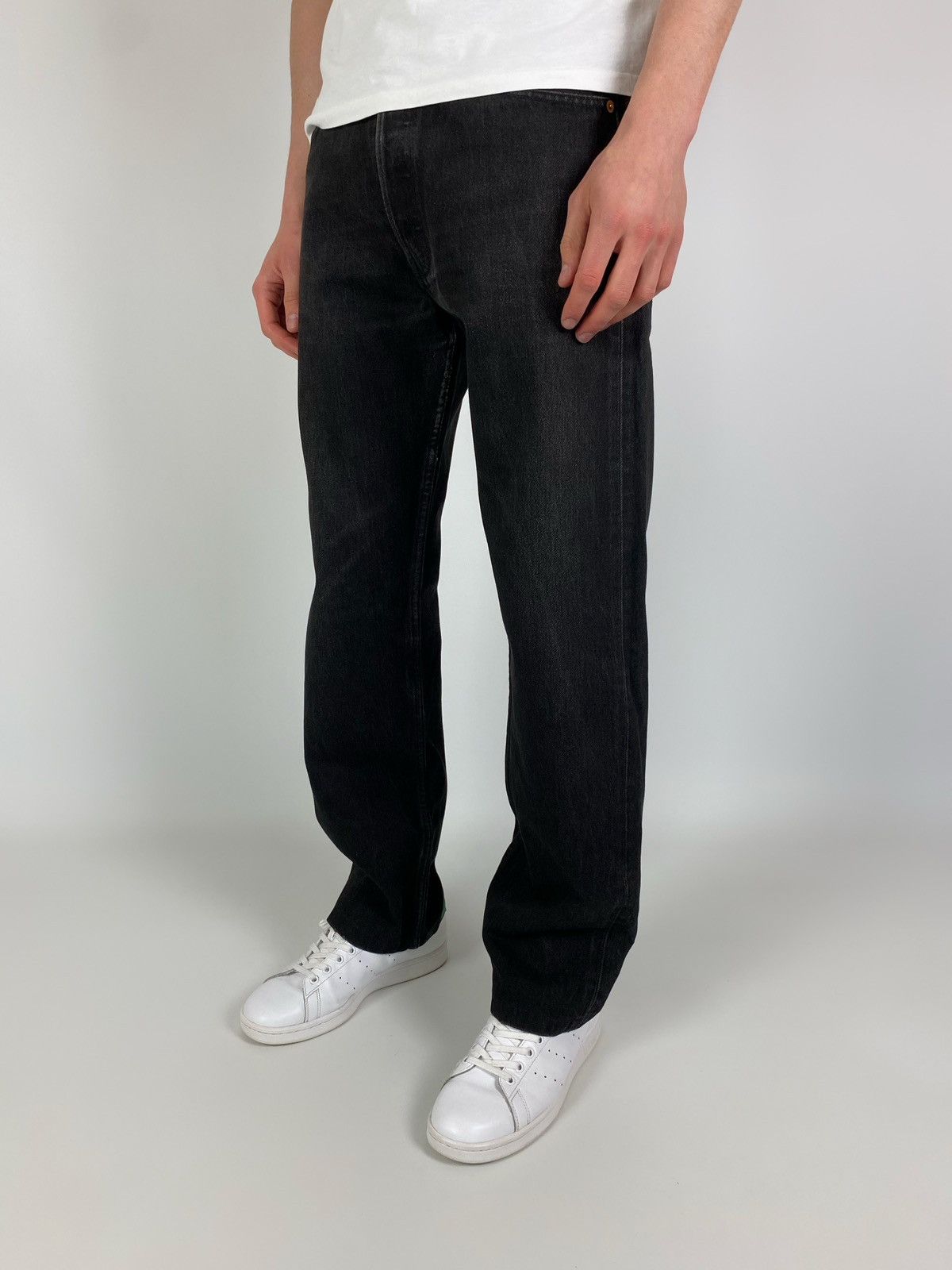 Levi's 1990’s Vintage Levi’s 501 Denim Jeans Pants Size US 34 / EU 50 - 2 Thumbnail