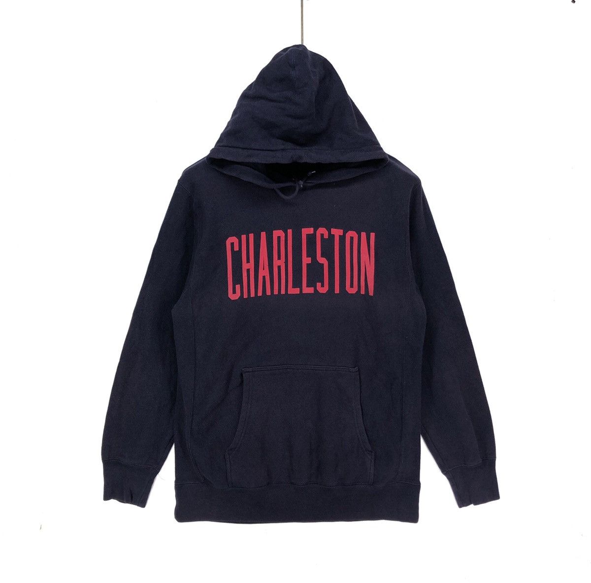 image of Charleston By Gloster Hoodie Pullover 1501-55 in Navy Blue, Men's (Size Medium)