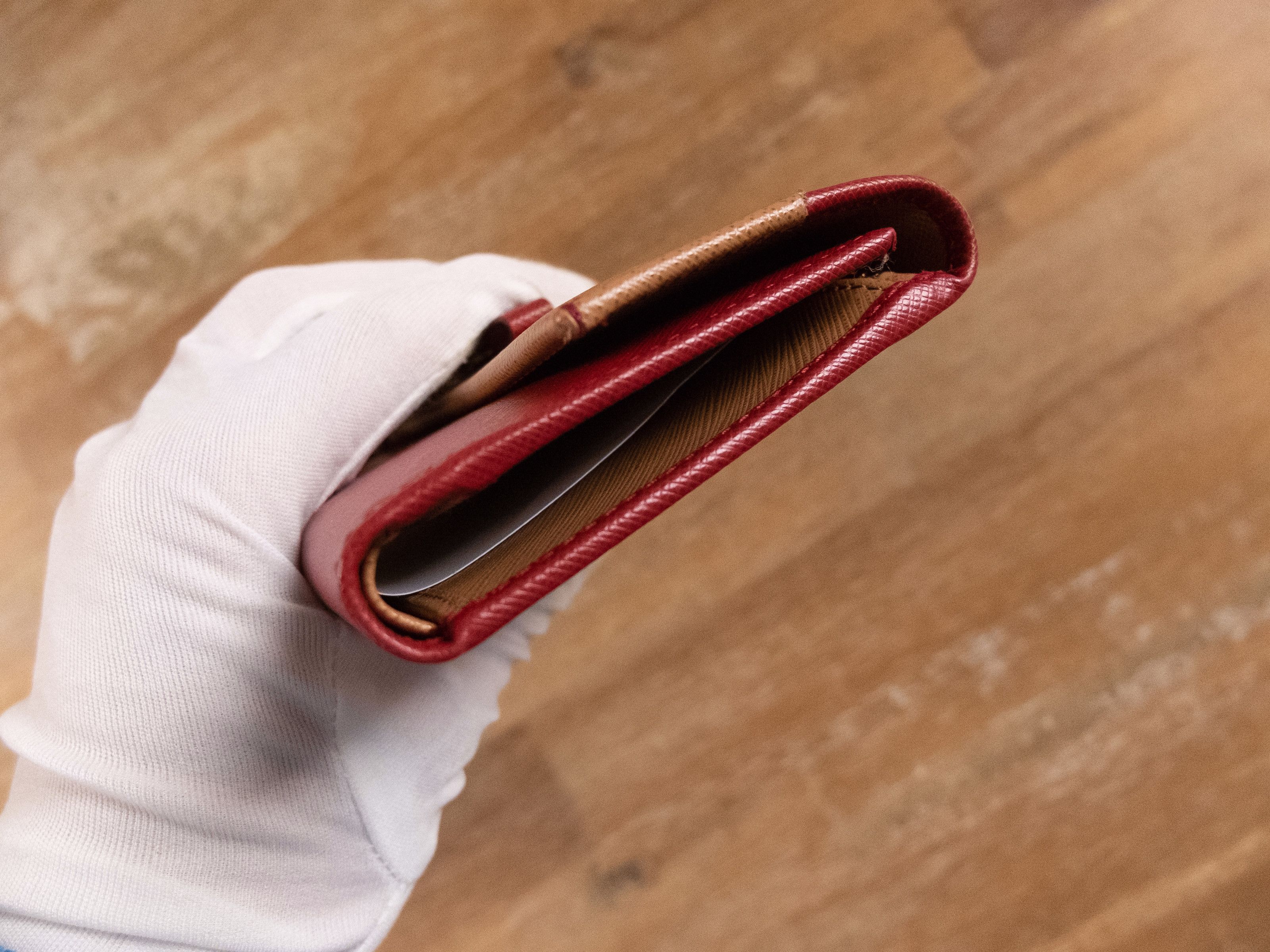 Salvatore Ferragamo SALVATORE FERRAGAMO red brown leather continental wallet Size ONE SIZE - 3 Thumbnail