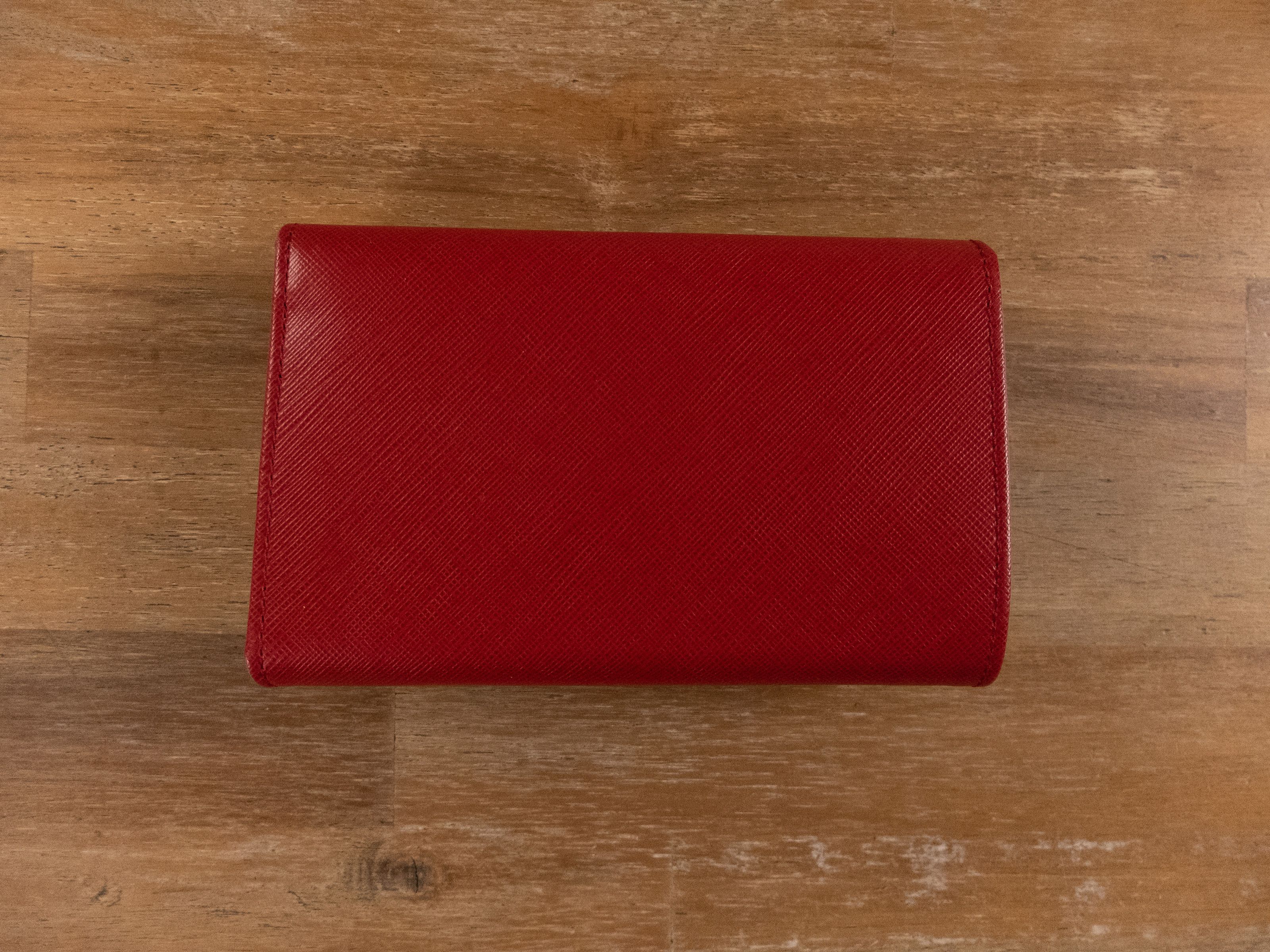 Salvatore Ferragamo SALVATORE FERRAGAMO red brown leather continental wallet Size ONE SIZE - 4 Thumbnail