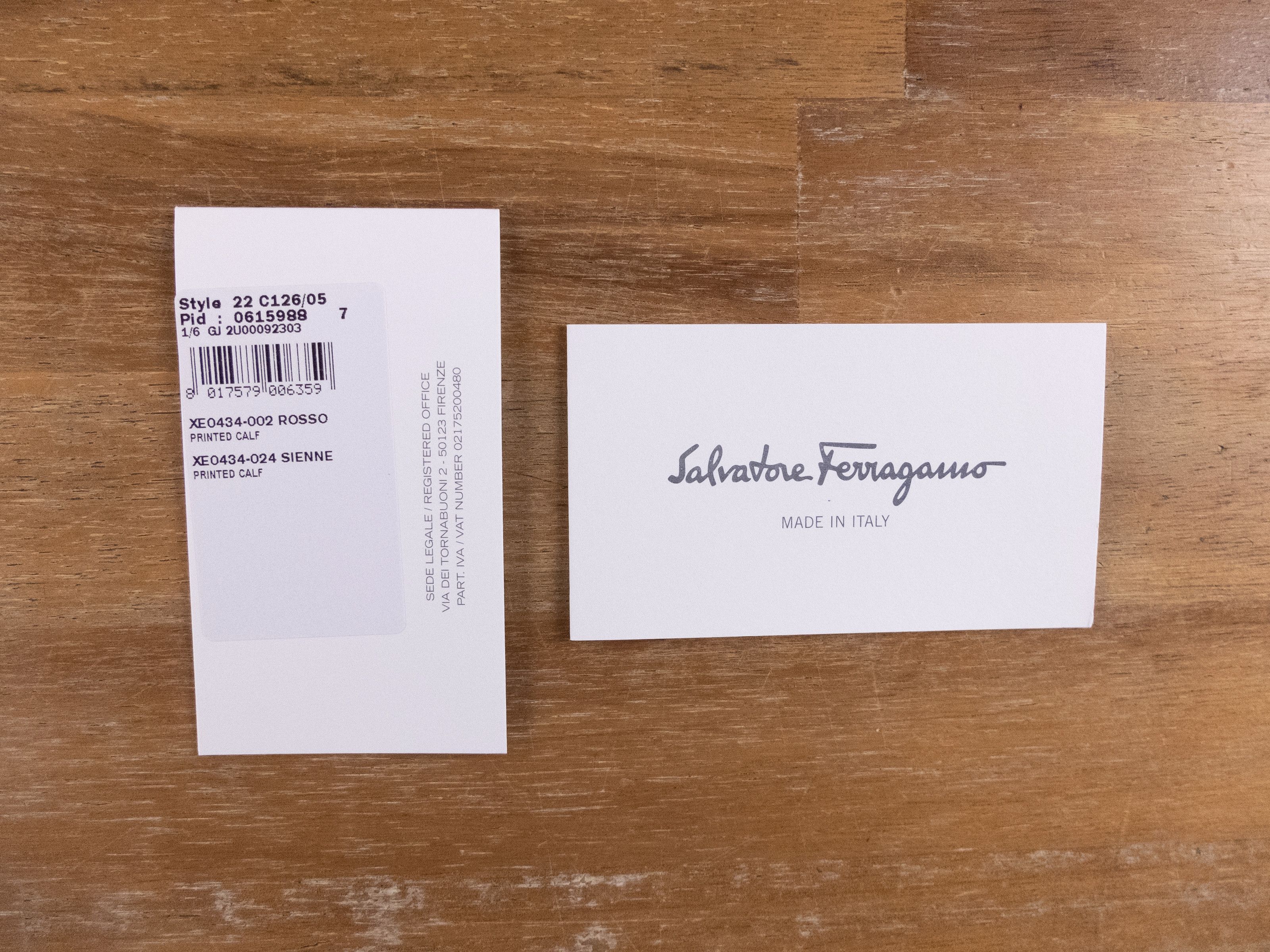 Salvatore Ferragamo SALVATORE FERRAGAMO red brown leather continental wallet Size ONE SIZE - 7 Thumbnail