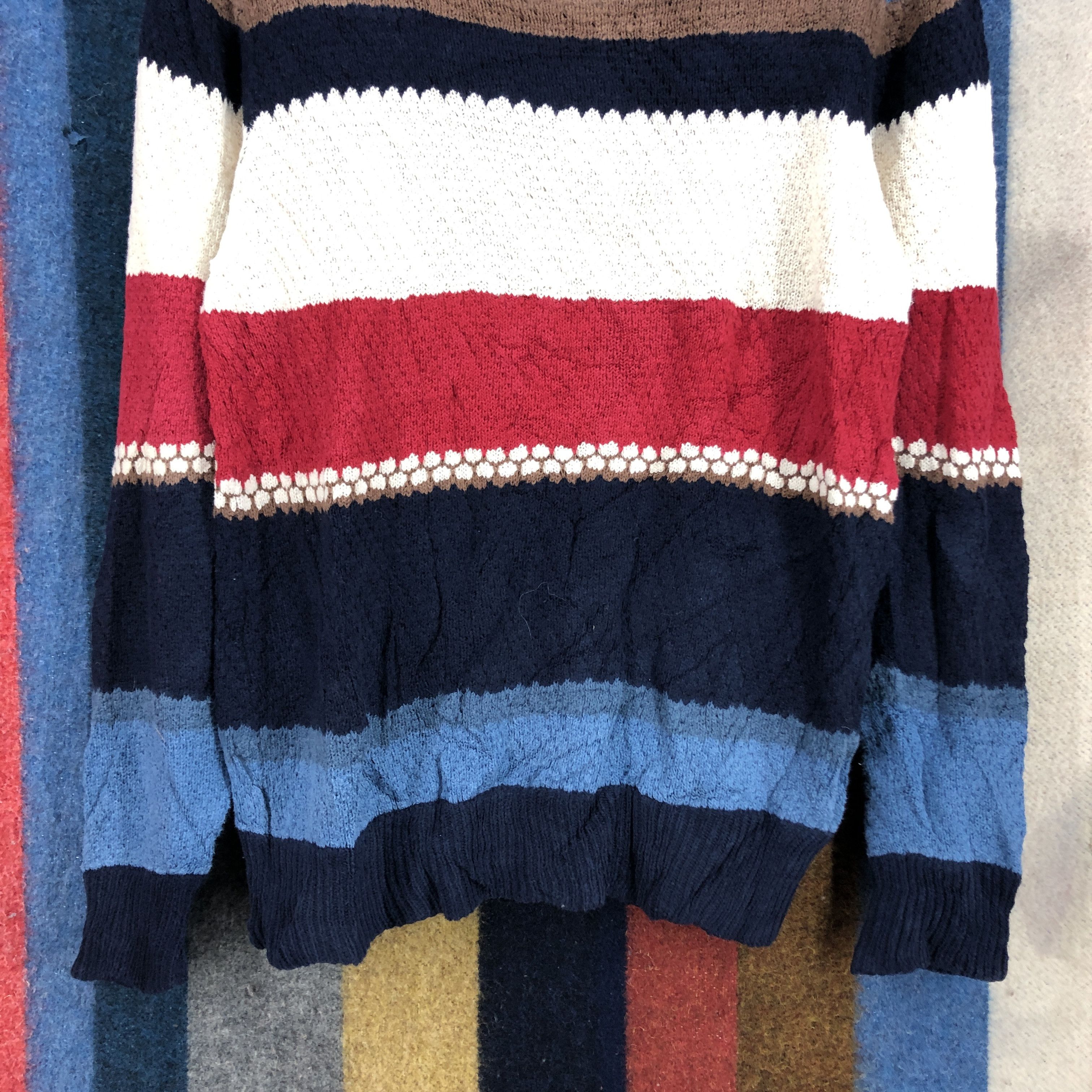Japanese Brand UNION MADE SINCE 1998 Colourful Women Knitwear #0470/T Size S / US 4 / IT 40 - 3 Thumbnail