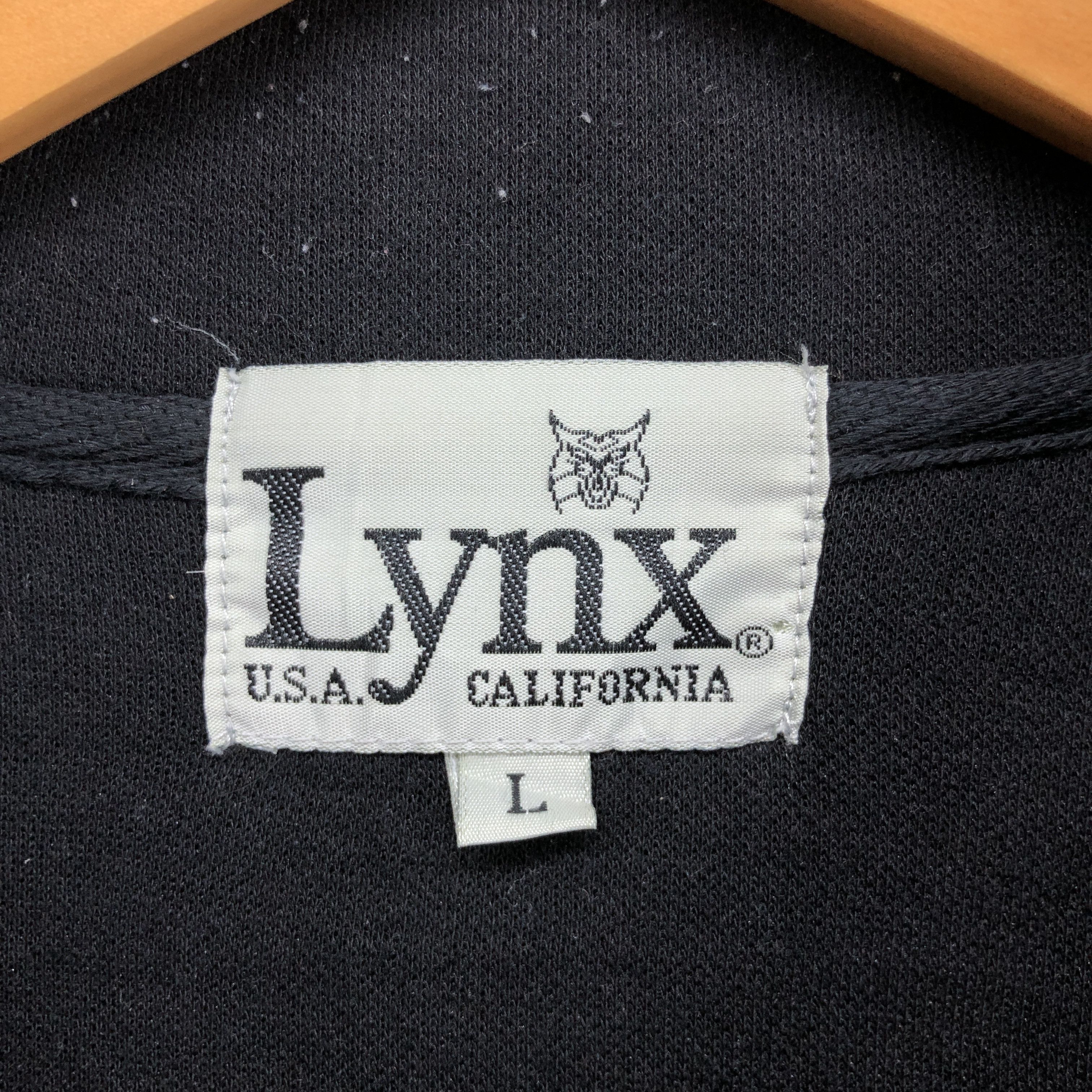 Vintage 90s Vintage LYNX SPORT U.S.A Turtle Neck Sweatshirt #0583/Y Size US M / EU 48-50 / 2 - 7 Thumbnail
