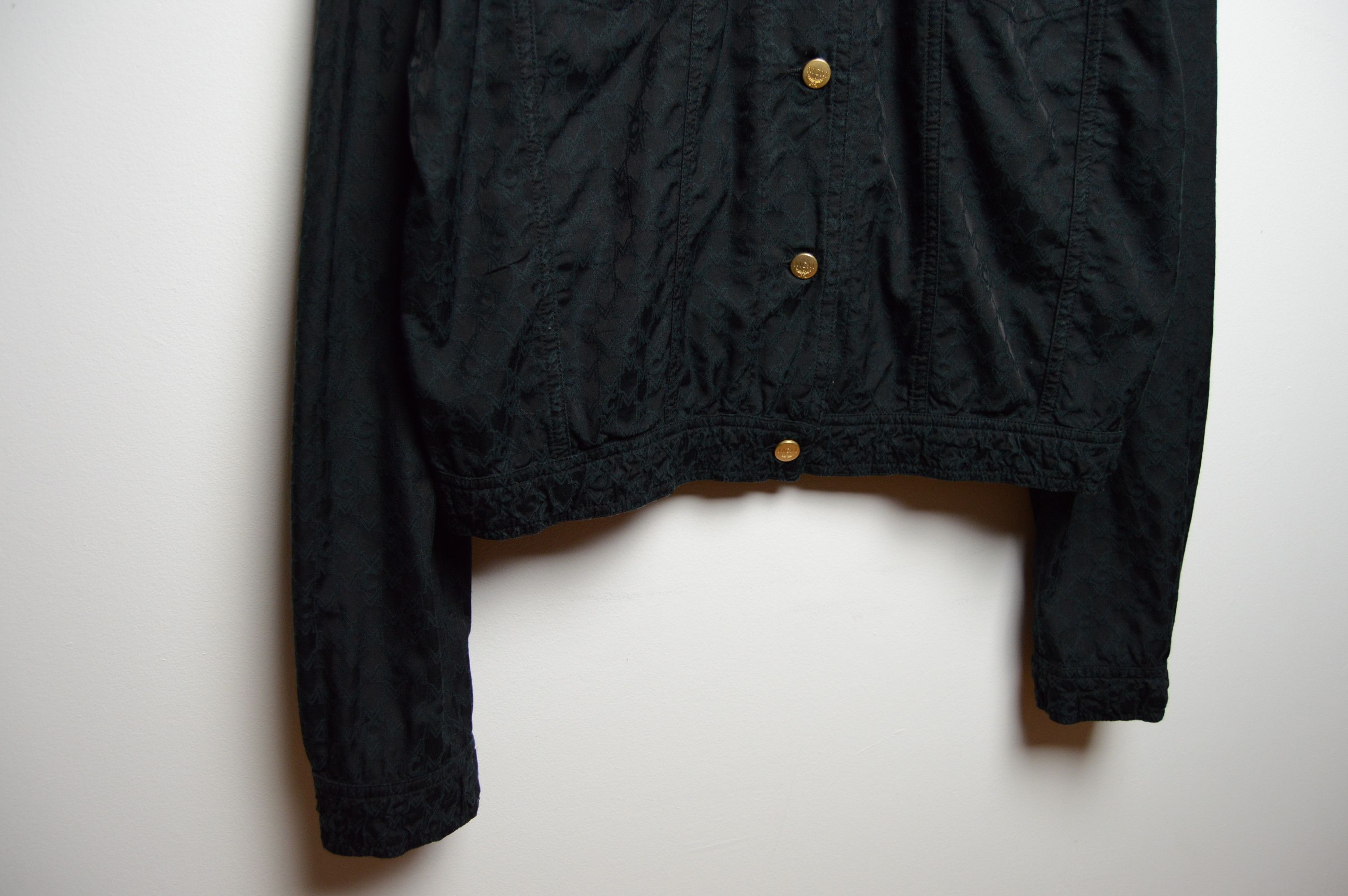 MCM MCM y2k monogram biker moto jacket Size US M / EU 48-50 / 2 - 8 Thumbnail