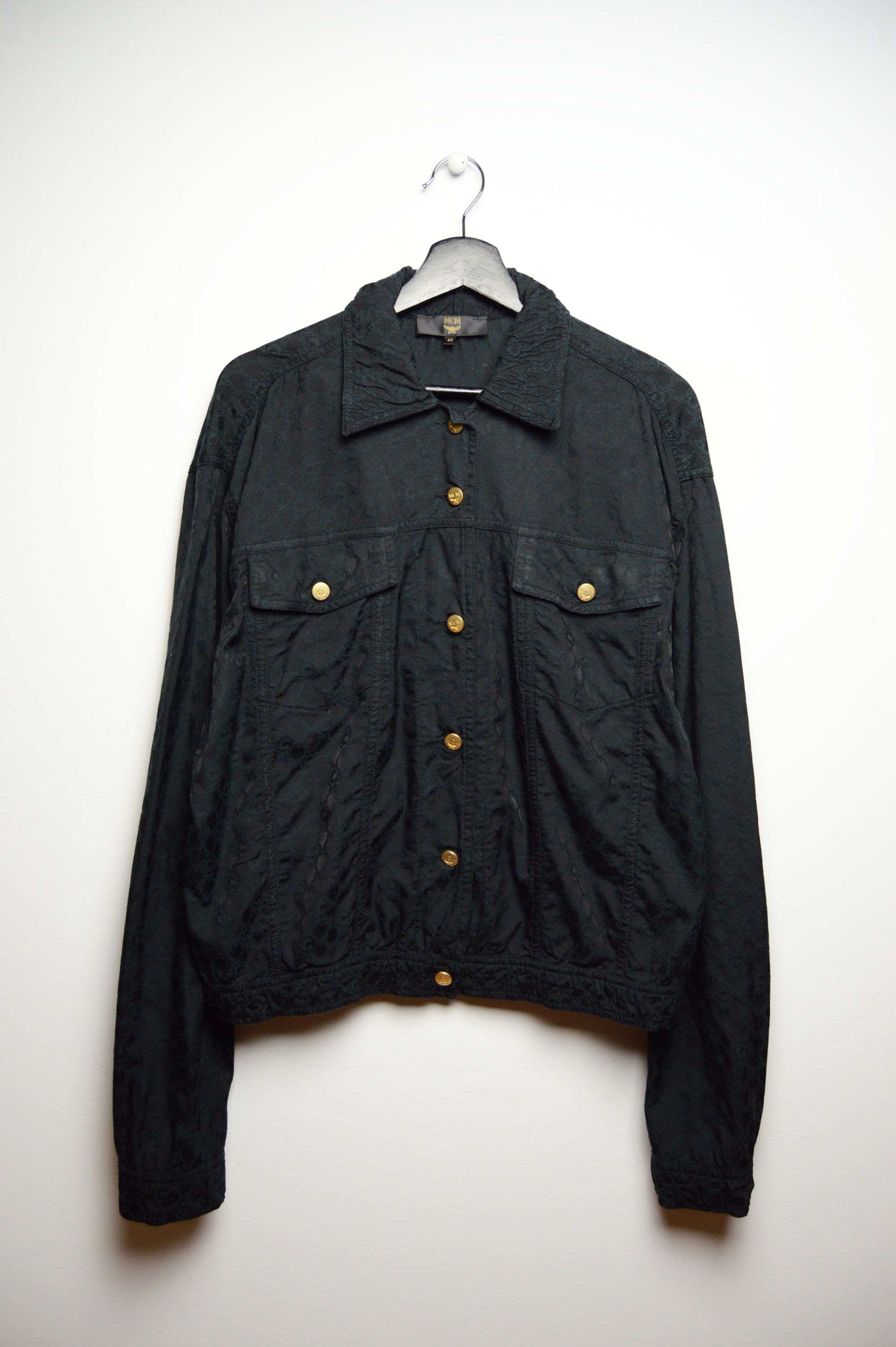 MCM MCM y2k monogram biker moto jacket Size US M / EU 48-50 / 2 - 1 Thumbnail