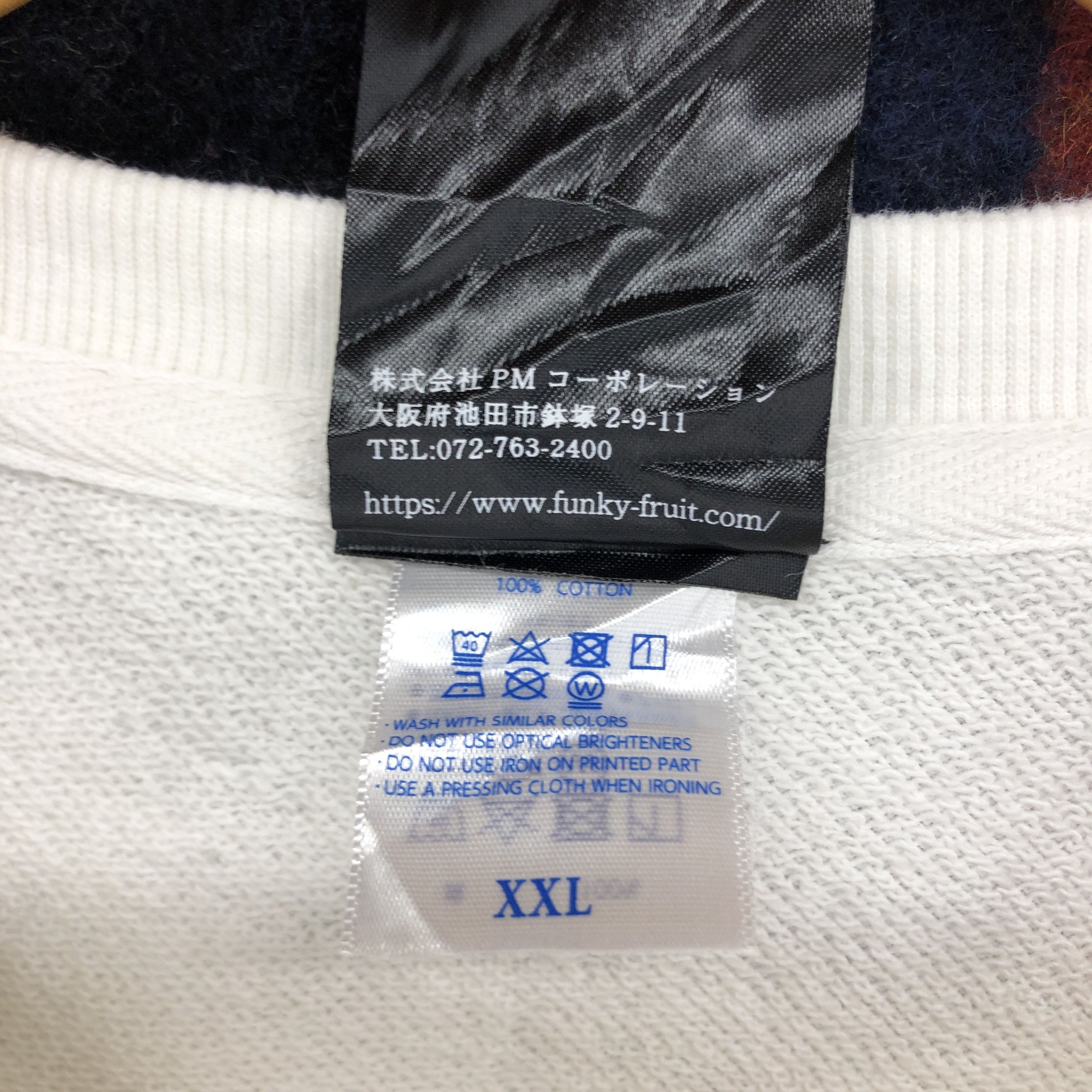 Japanese Brand Big Bear Panda by FUNKY FRUIT Crew Neck Sweatshirt #0394/Q Size US L / EU 52-54 / 3 - 7 Thumbnail