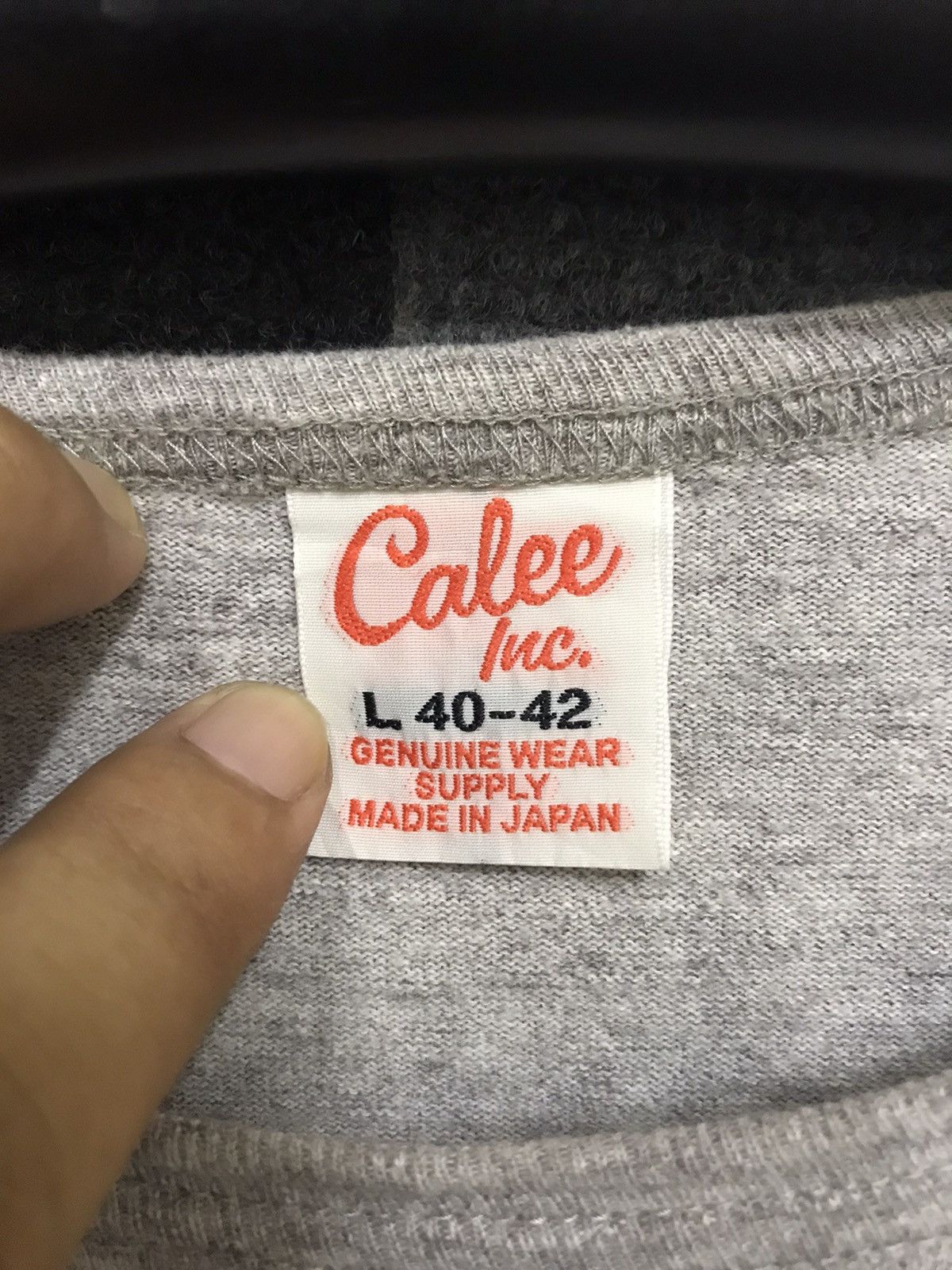 Japanese Brand Calee Apcche Japan Shirt Size L / US 10 / IT 46 - 3 Thumbnail