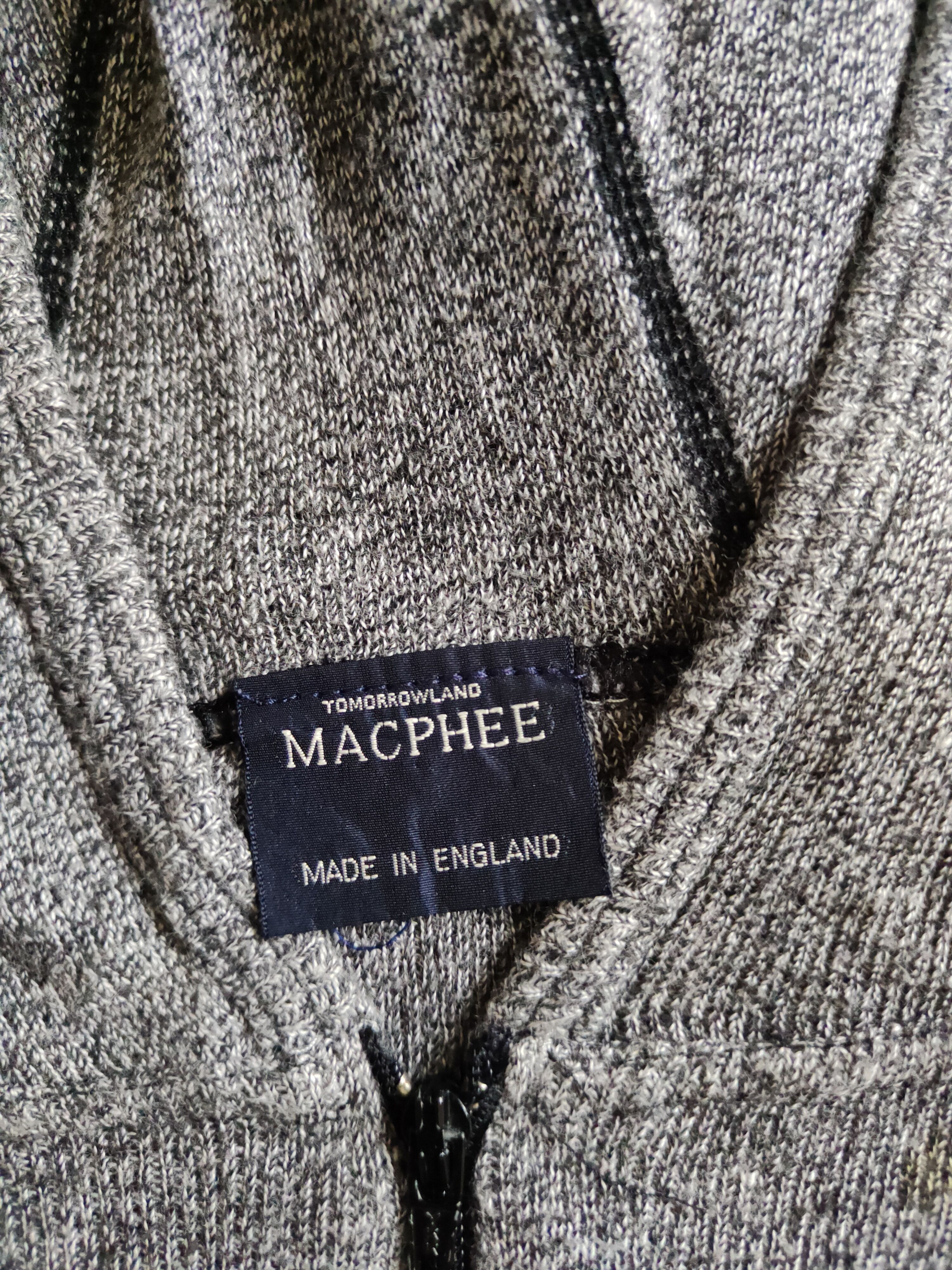 Vintage MacPhee England Black Hoodie Sweater #274B Size S / US 4 / IT 40 - 11 Thumbnail