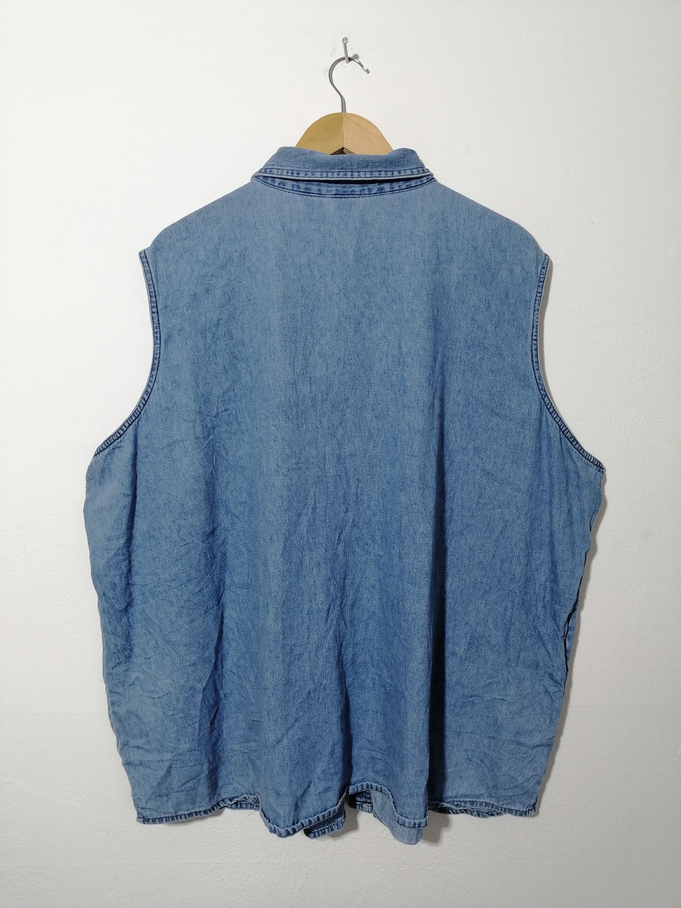 Cartoon Network × Warner Bros Looney Tune Embroided Sleeveless Denim Size XXL / US 16-18 / IT 52-54 - 2 Thumbnail