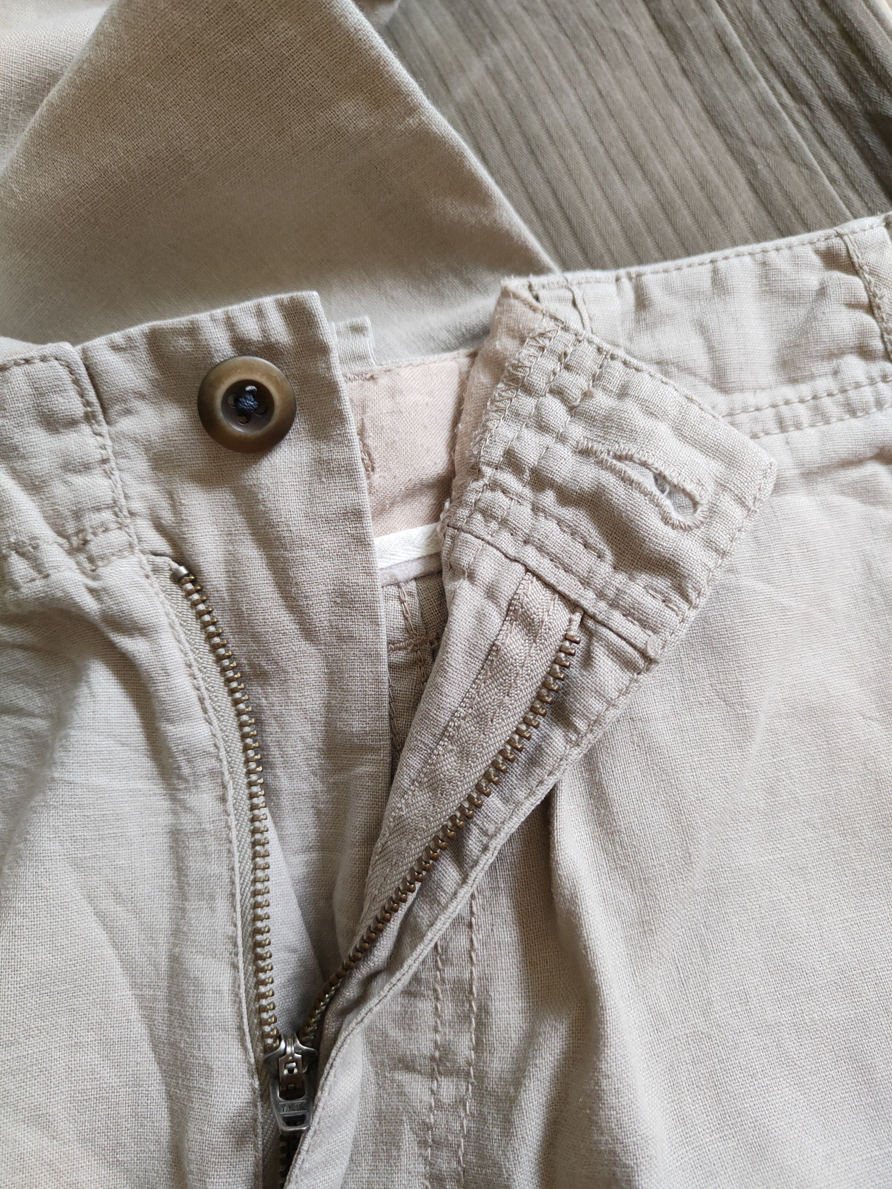 Japanese Brand × Vintage Uniqlo Brown Multi Pocket Tactical Cargo Pants #246B Size US 31 - 12 Thumbnail