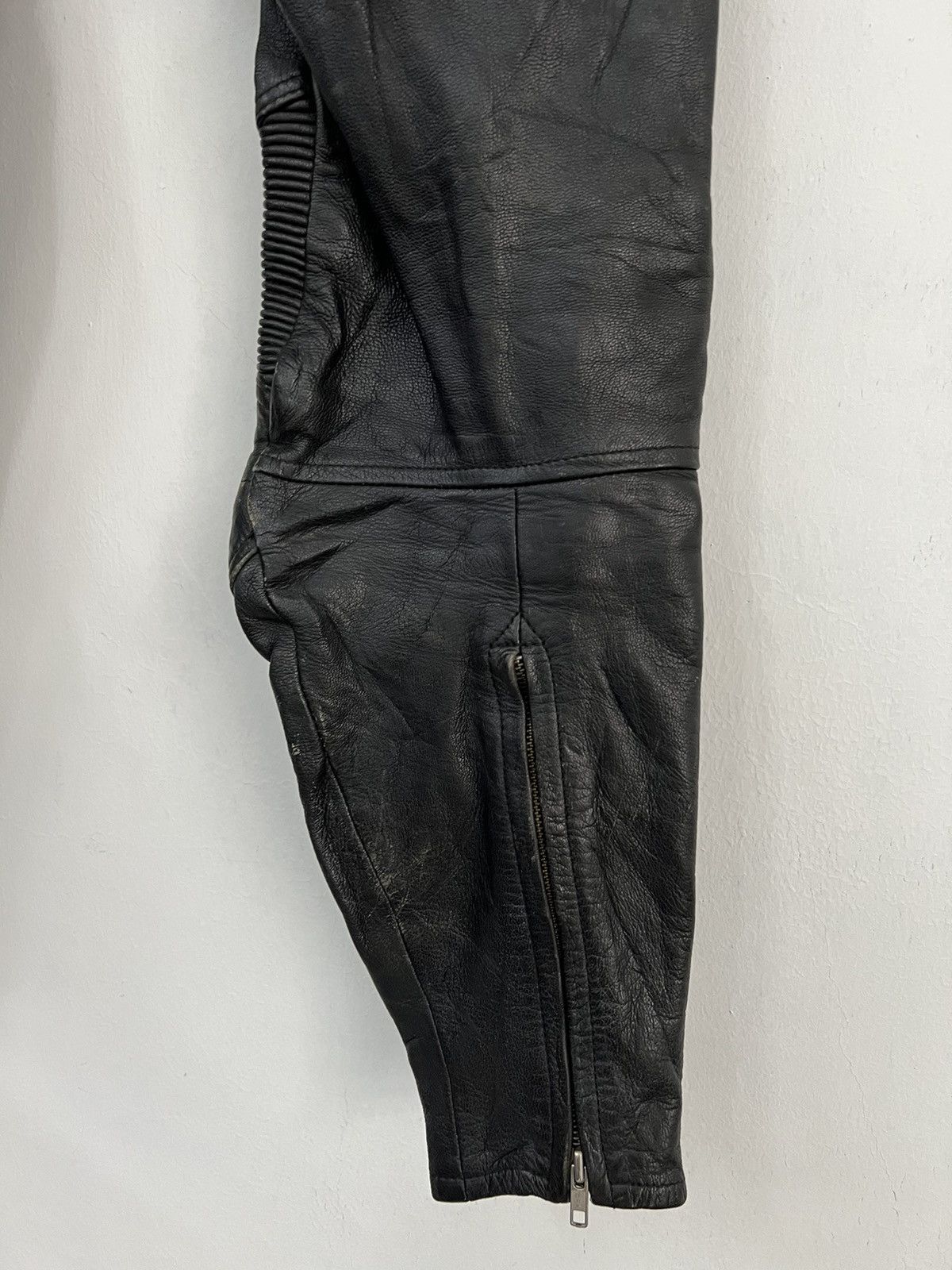 Genuine Leather Nankai Motorcycle Top Fashion Leader Leather Pants Size US 28 / EU 44 - 8 Thumbnail