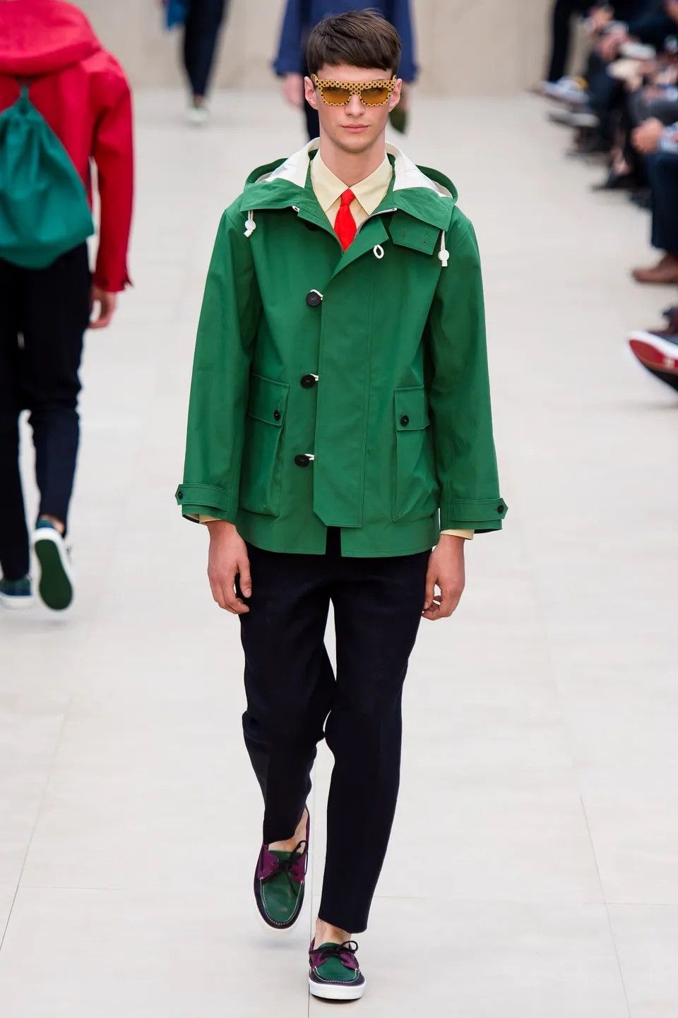 Burberry Prorsum SS14 Burberry Prorsum very rare rain mac jacket coat parka Grailed
