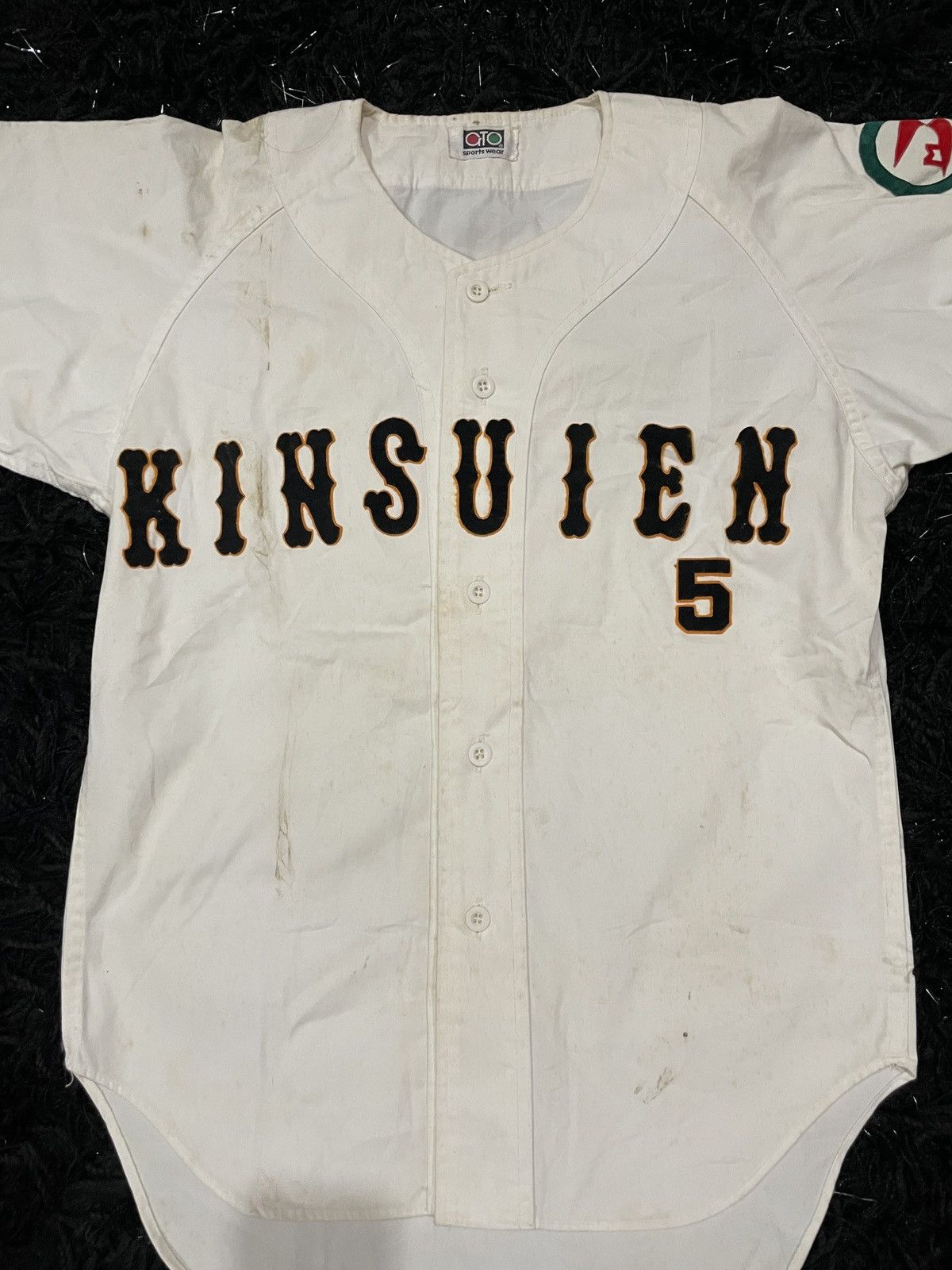 Japanese Brand Mega Rare Vintage Japan Baseball Jersey by GTO Sports wear Size US L / EU 52-54 / 3 - 4 Thumbnail
