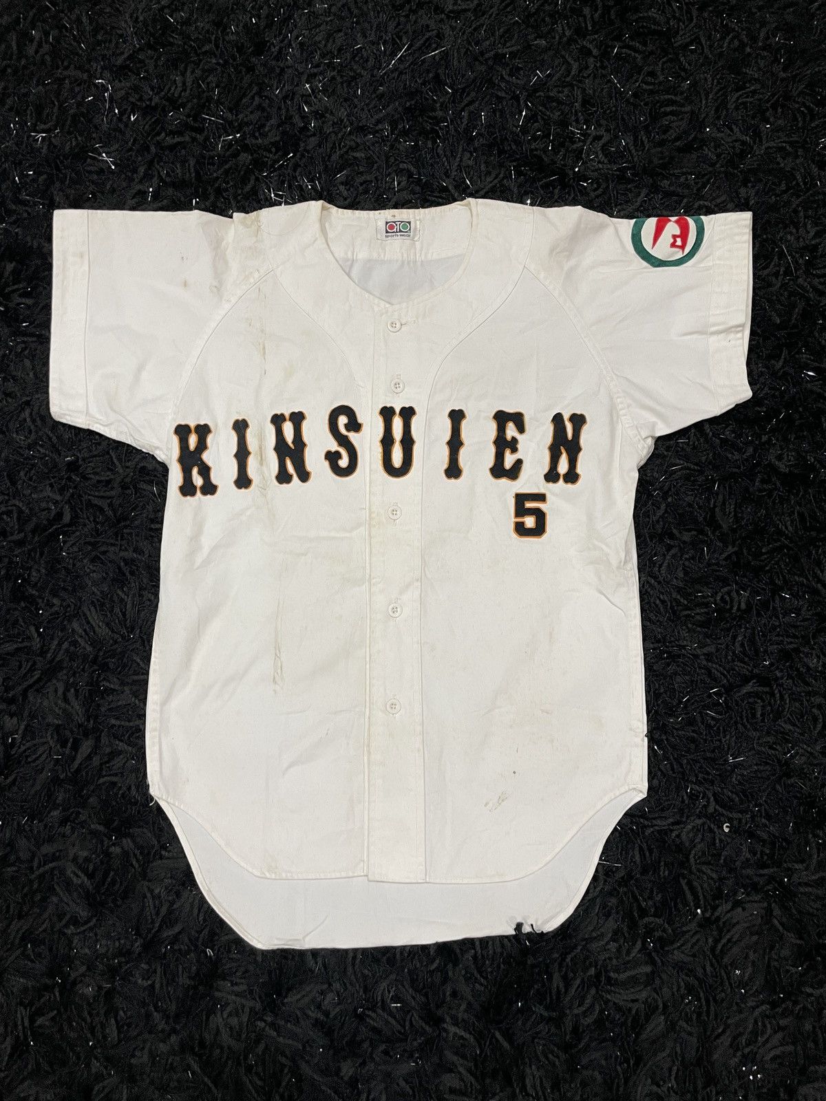 Japanese Brand Mega Rare Vintage Japan Baseball Jersey by GTO Sports wear Size US L / EU 52-54 / 3 - 1 Thumbnail