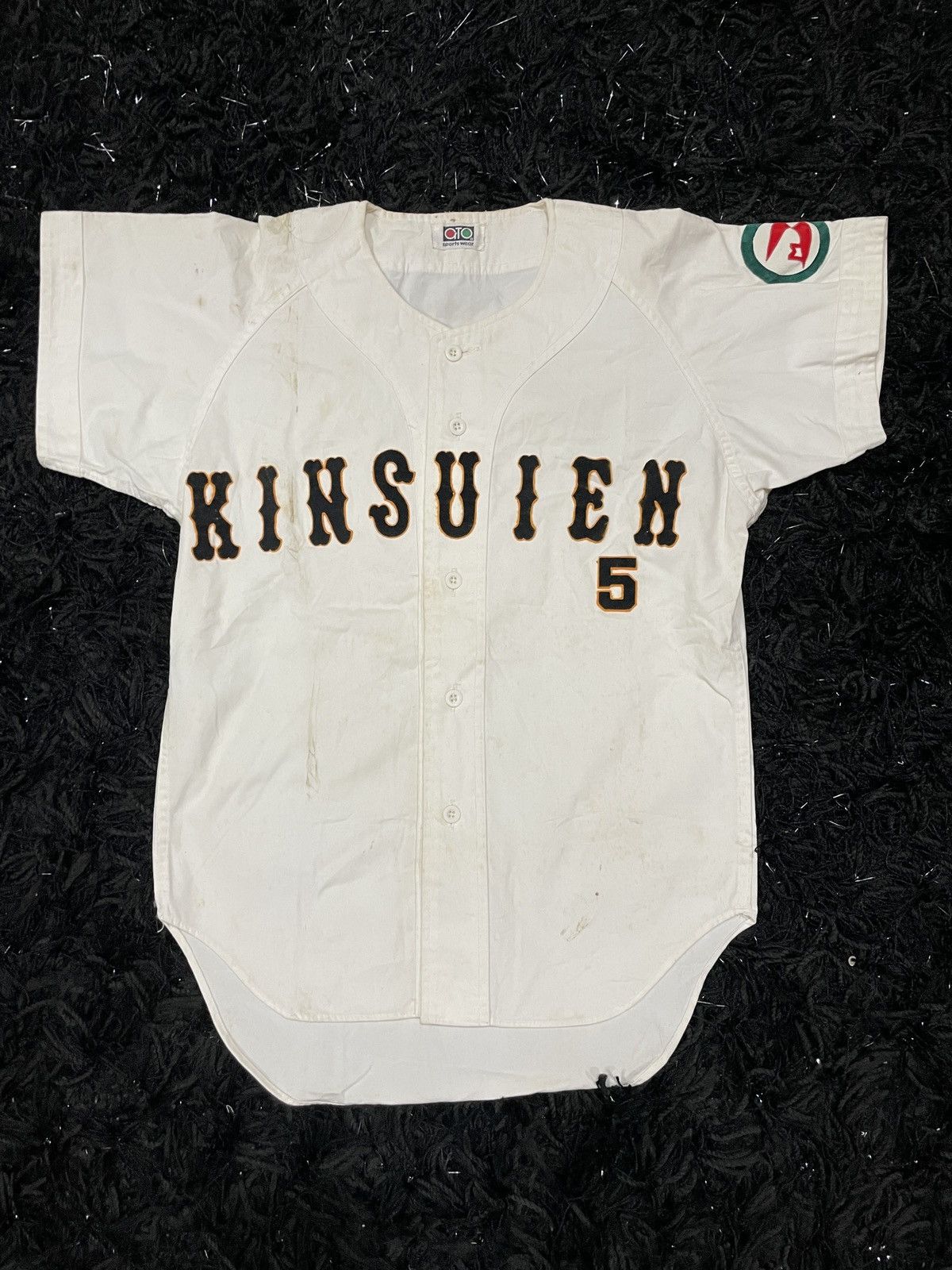 Japanese Brand Mega Rare Vintage Japan Baseball Jersey by GTO Sports wear Size US L / EU 52-54 / 3 - 2 Thumbnail