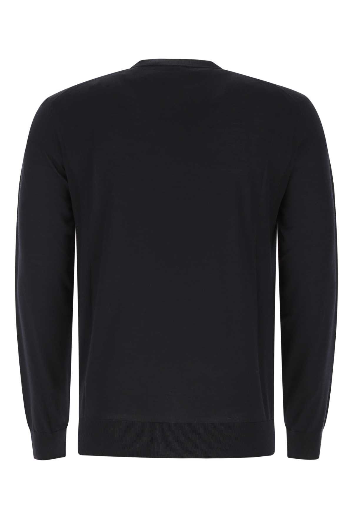 Prada Midnight Blue Wool Sweater Size US M / EU 48-50 / 2 - 2 Thumbnail