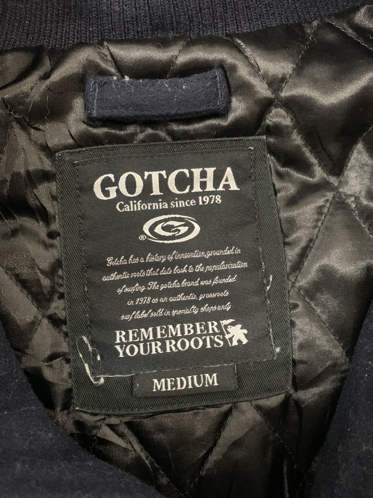 Gotcha Gotcha California Big Logo Varsity Jacket Size US M / EU 48-50 / 2 - 5 Thumbnail
