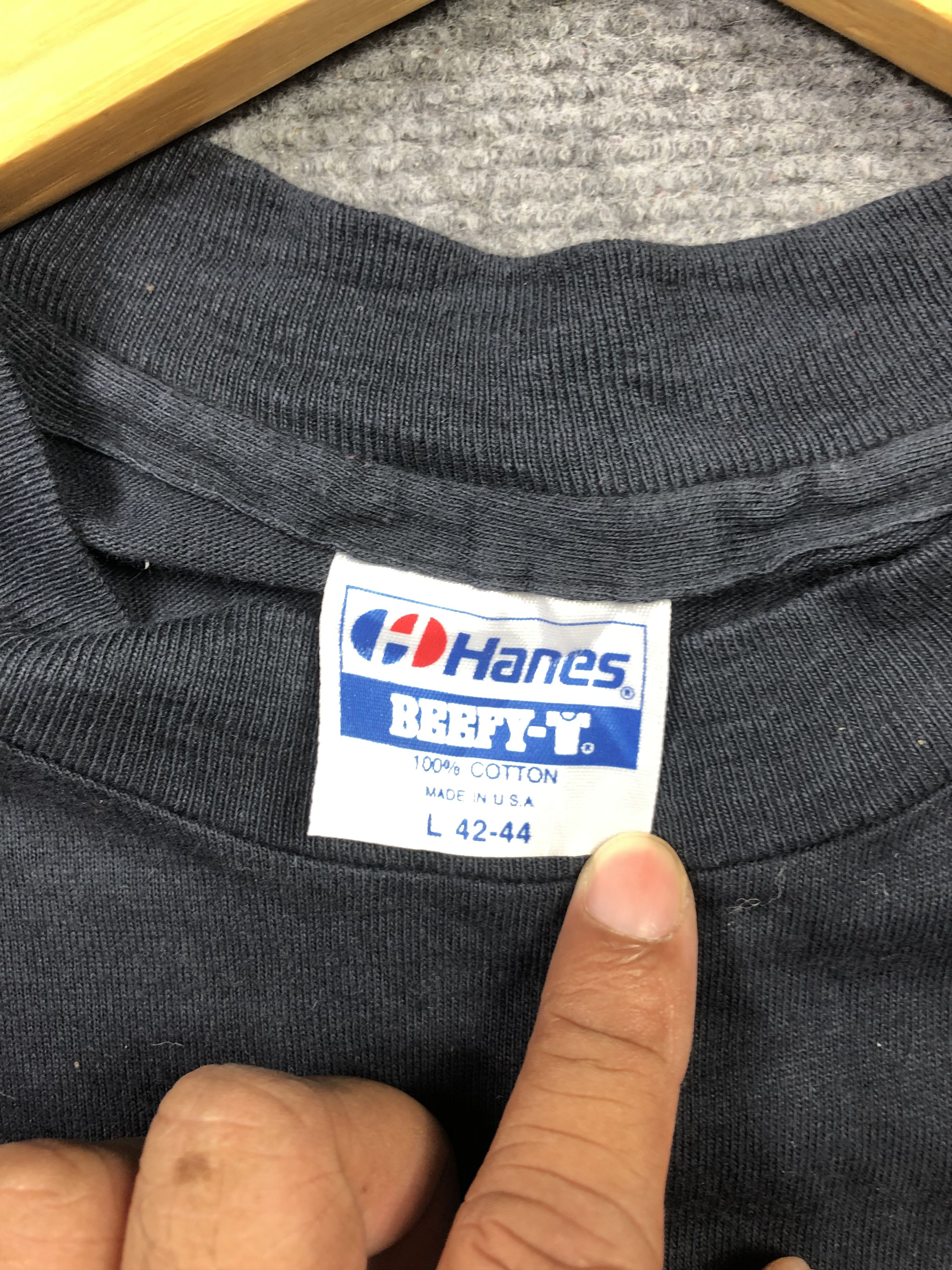 Hanes Vintage Hard Rock Cafe San Francisco Size US L / EU 52-54 / 3 - 3 Thumbnail