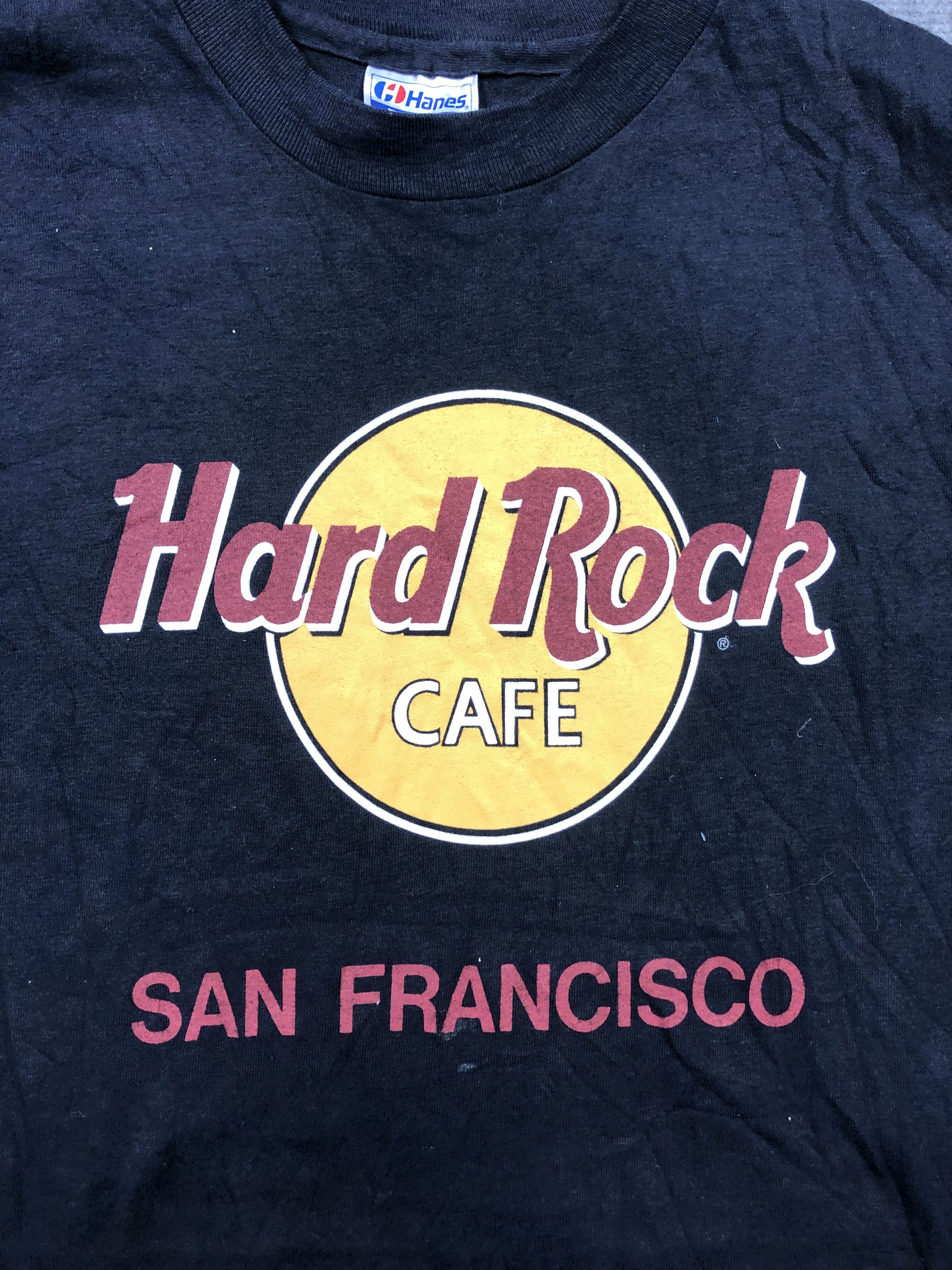 Hanes Vintage Hard Rock Cafe San Francisco Size US L / EU 52-54 / 3 - 2 Thumbnail