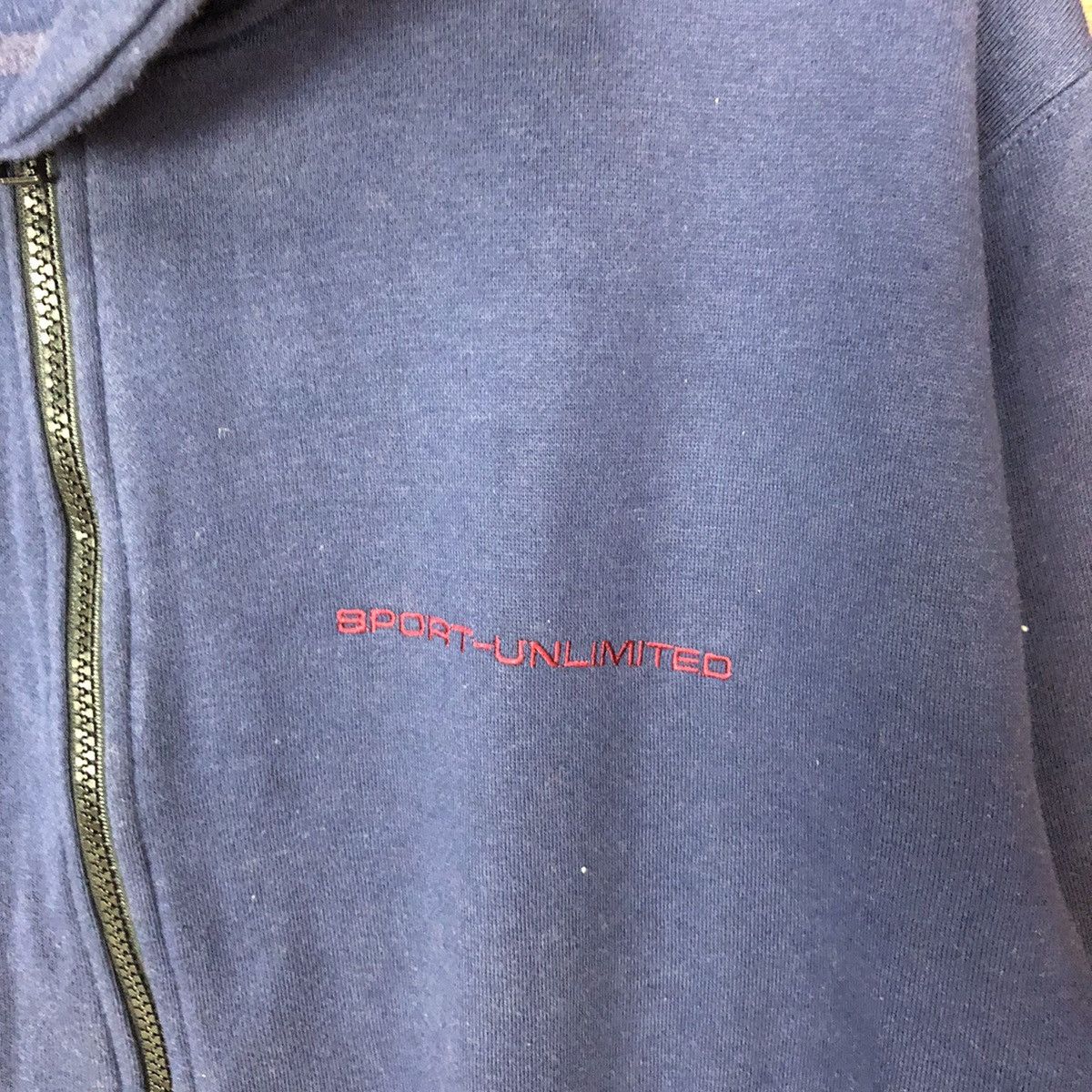 Japanese Brand Sport Unlimited Blue Hoodie #348B Size US L / EU 52-54 / 3 - 6 Thumbnail