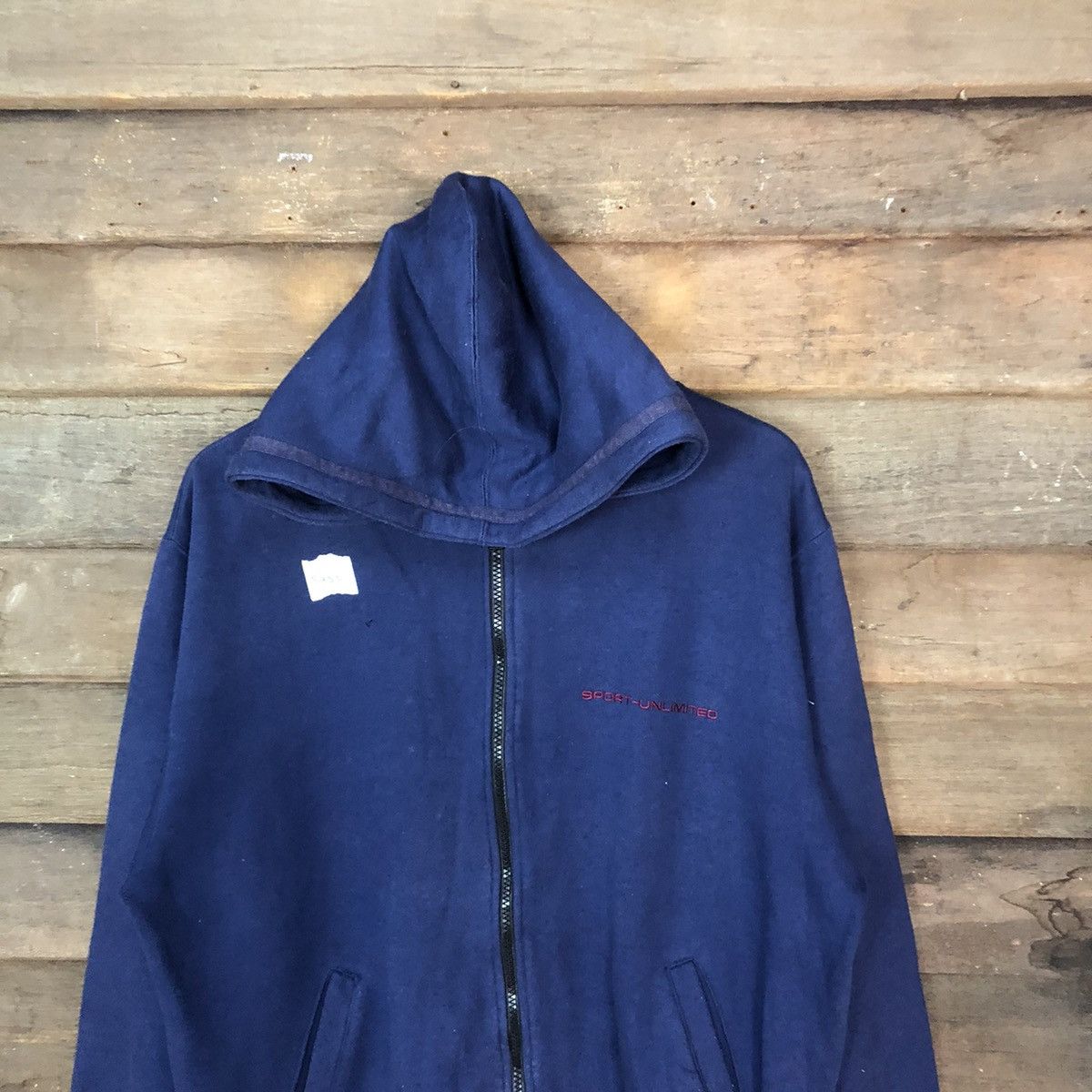 Japanese Brand Sport Unlimited Blue Hoodie #348B Size US L / EU 52-54 / 3 - 2 Thumbnail