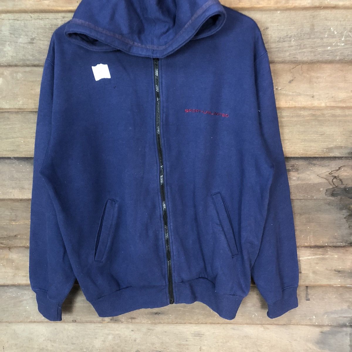 Japanese Brand Sport Unlimited Blue Hoodie #348B Size US L / EU 52-54 / 3 - 3 Thumbnail