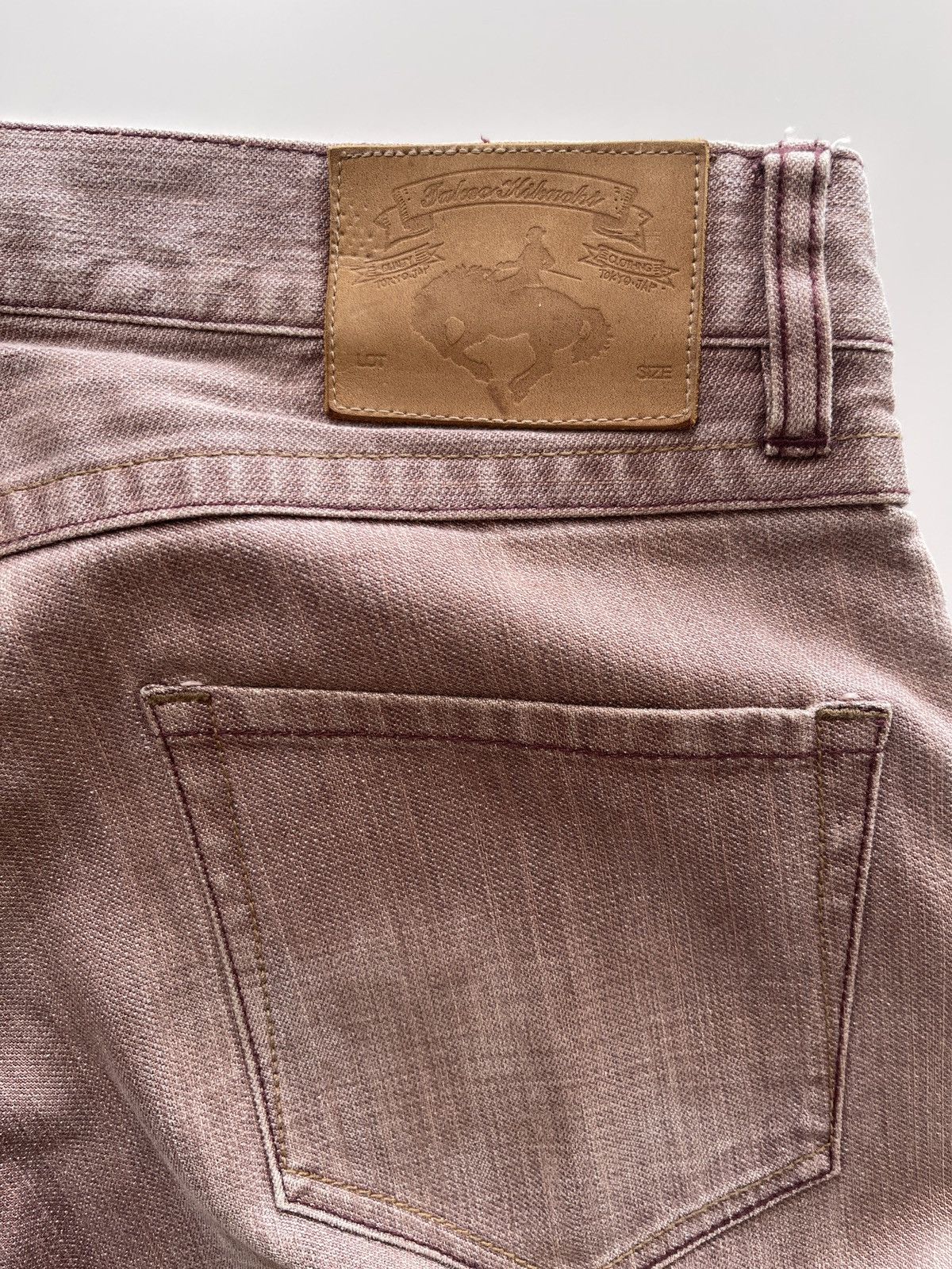 Japanese Brand Takeo Kikuchi Rusty Denim Pants Size US 31 - 15 Thumbnail