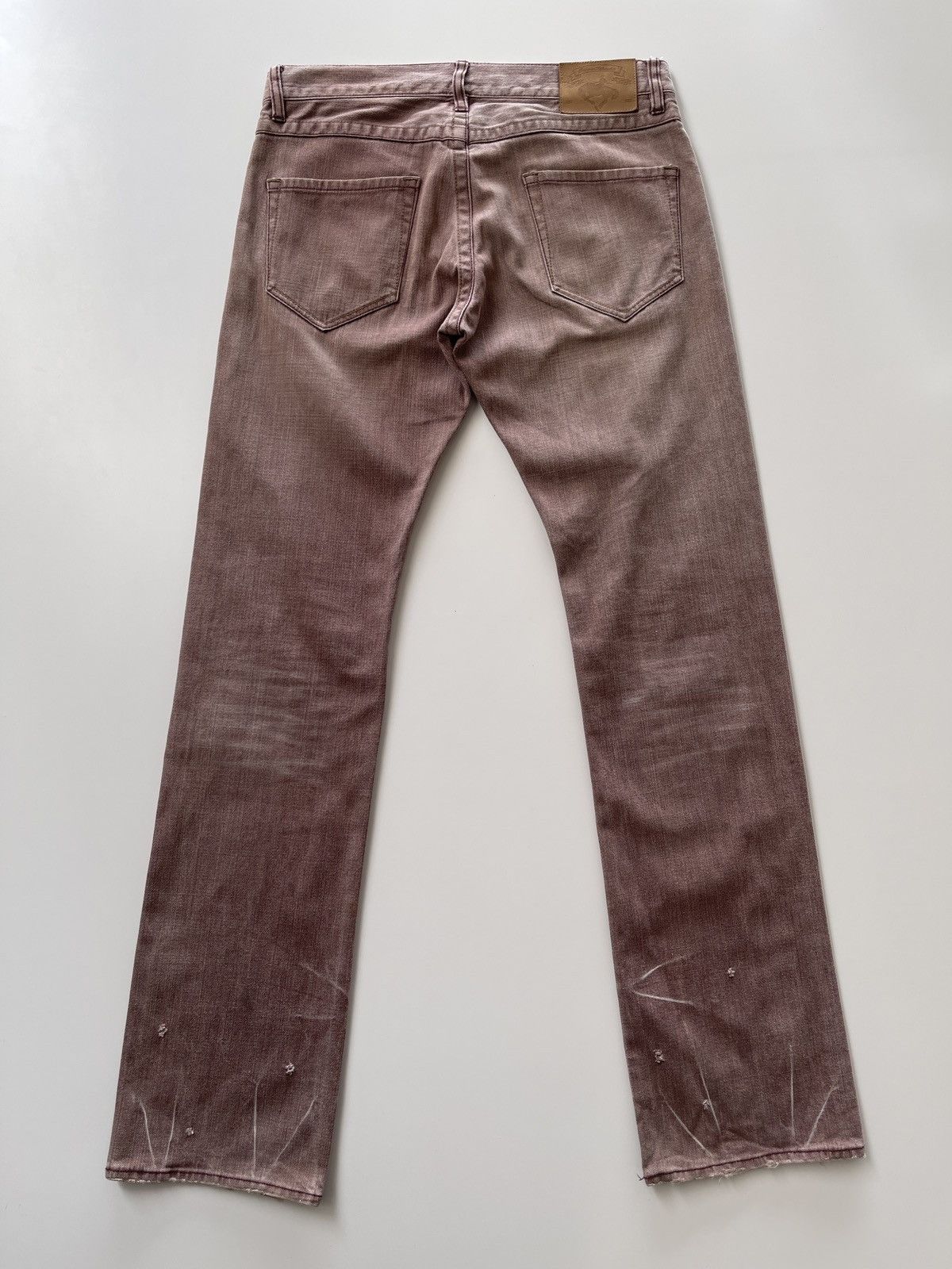 Japanese Brand Takeo Kikuchi Rusty Denim Pants Size US 31 - 3 Thumbnail