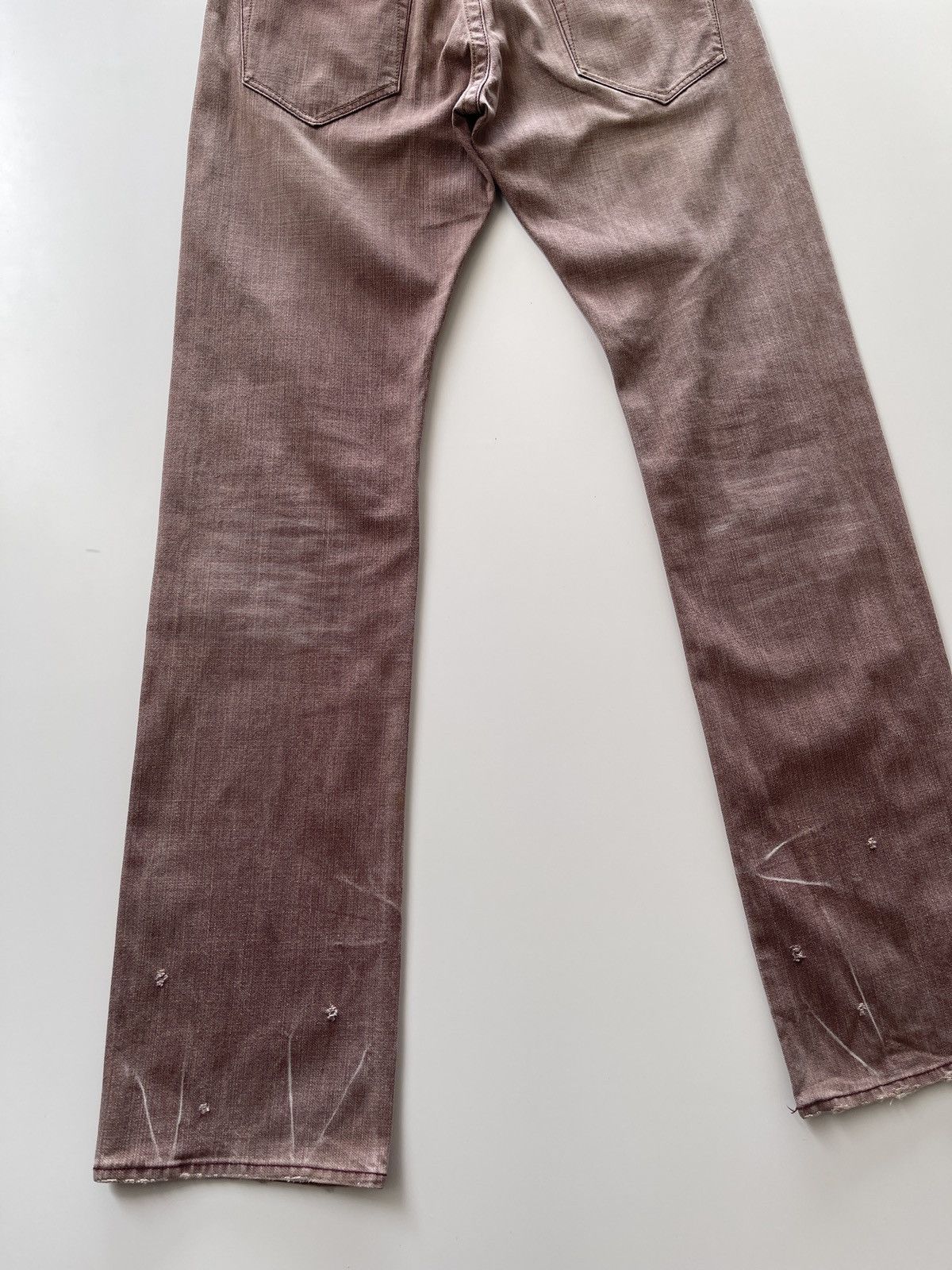 Japanese Brand Takeo Kikuchi Rusty Denim Pants Size US 31 - 12 Thumbnail