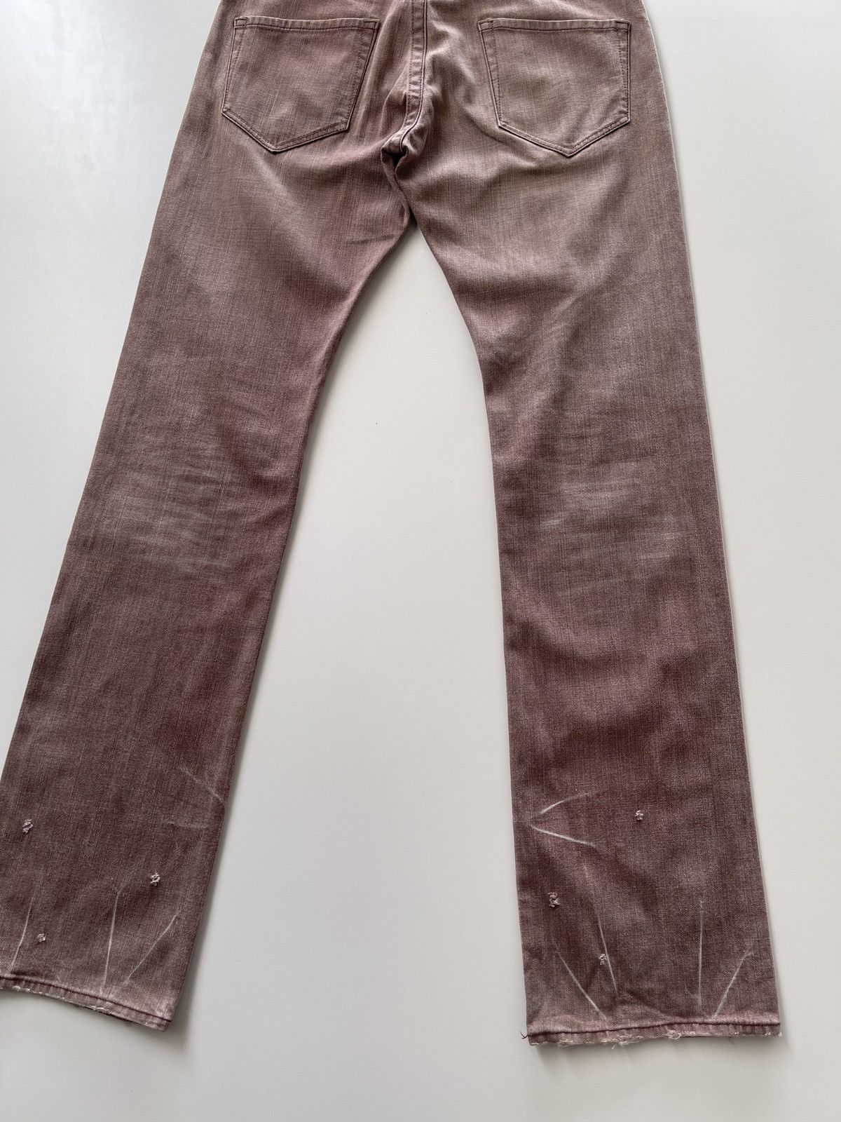 Japanese Brand Takeo Kikuchi Rusty Denim Pants Size US 31 - 13 Thumbnail