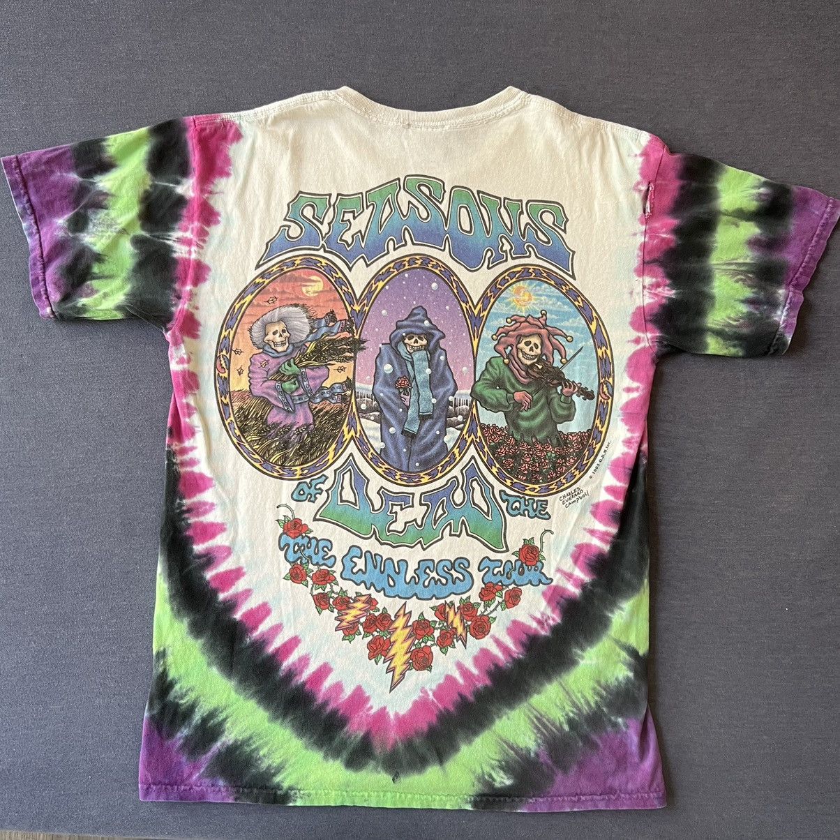 Band Tees 1993 Vintage Liquid Blue x Grateful Dead Tie Dye Size US M / EU 48-50 / 2 - 8 Thumbnail