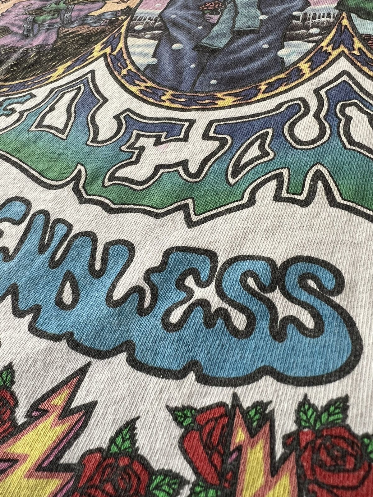 Band Tees 1993 Vintage Liquid Blue x Grateful Dead Tie Dye Size US M / EU 48-50 / 2 - 14 Thumbnail