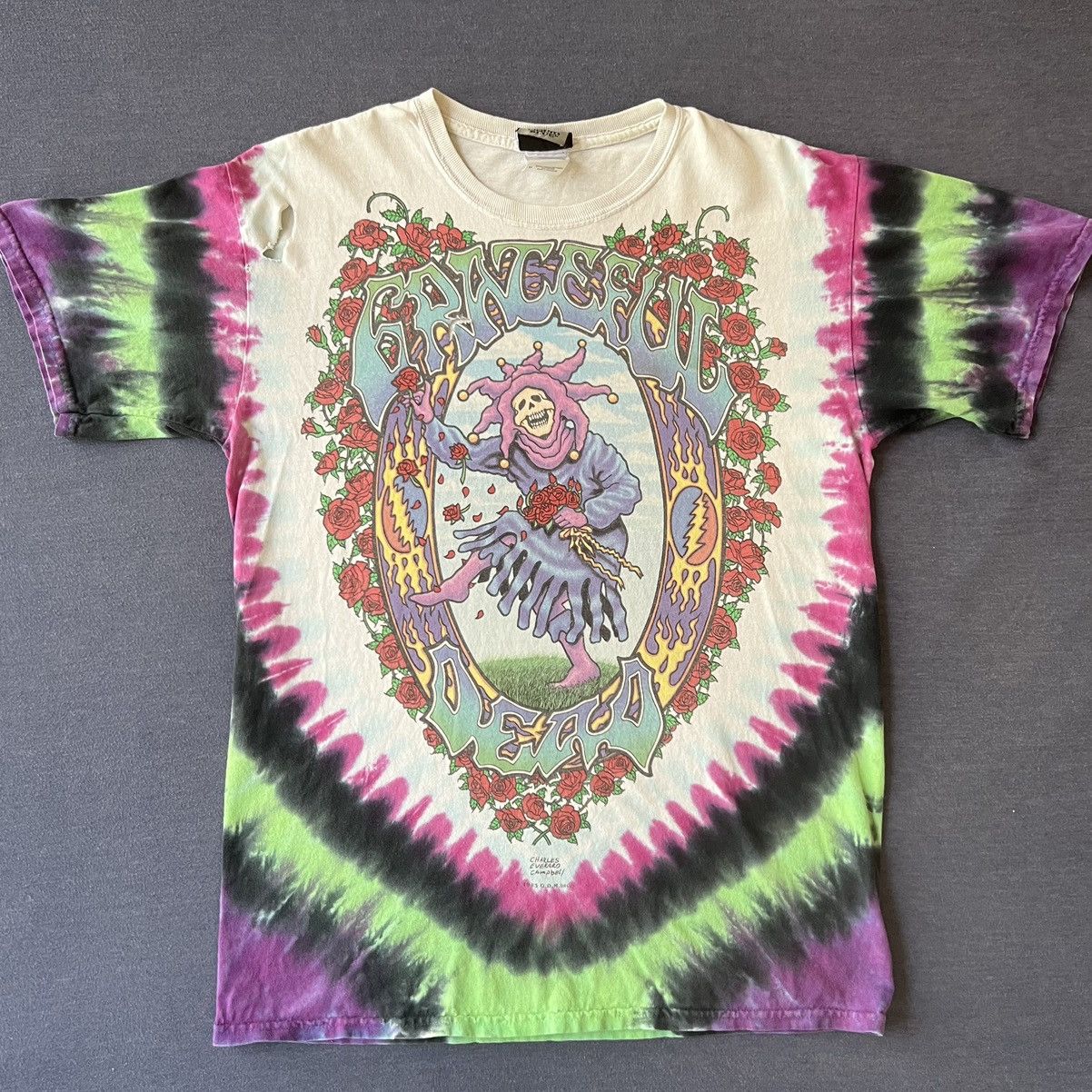 Band Tees 1993 Vintage Liquid Blue x Grateful Dead Tie Dye Size US M / EU 48-50 / 2 - 1 Thumbnail