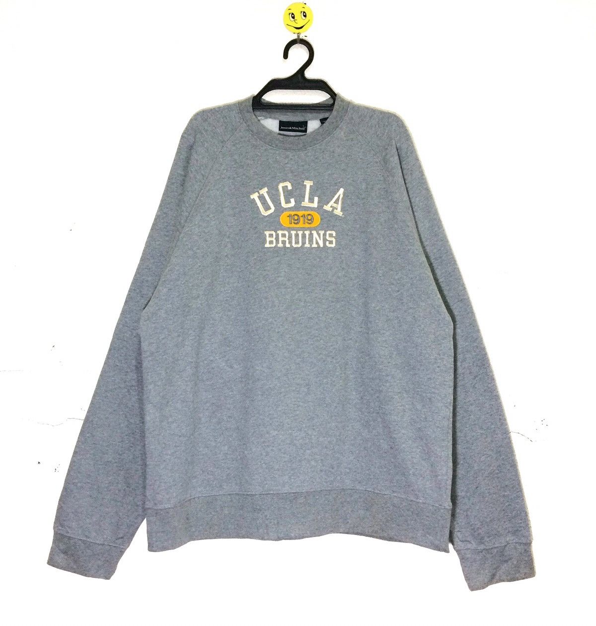 Vintage UCLA Bruins University By Jones & Mitchell Crewneck Sweater Size US L / EU 52-54 / 3 - 1 Thumbnail