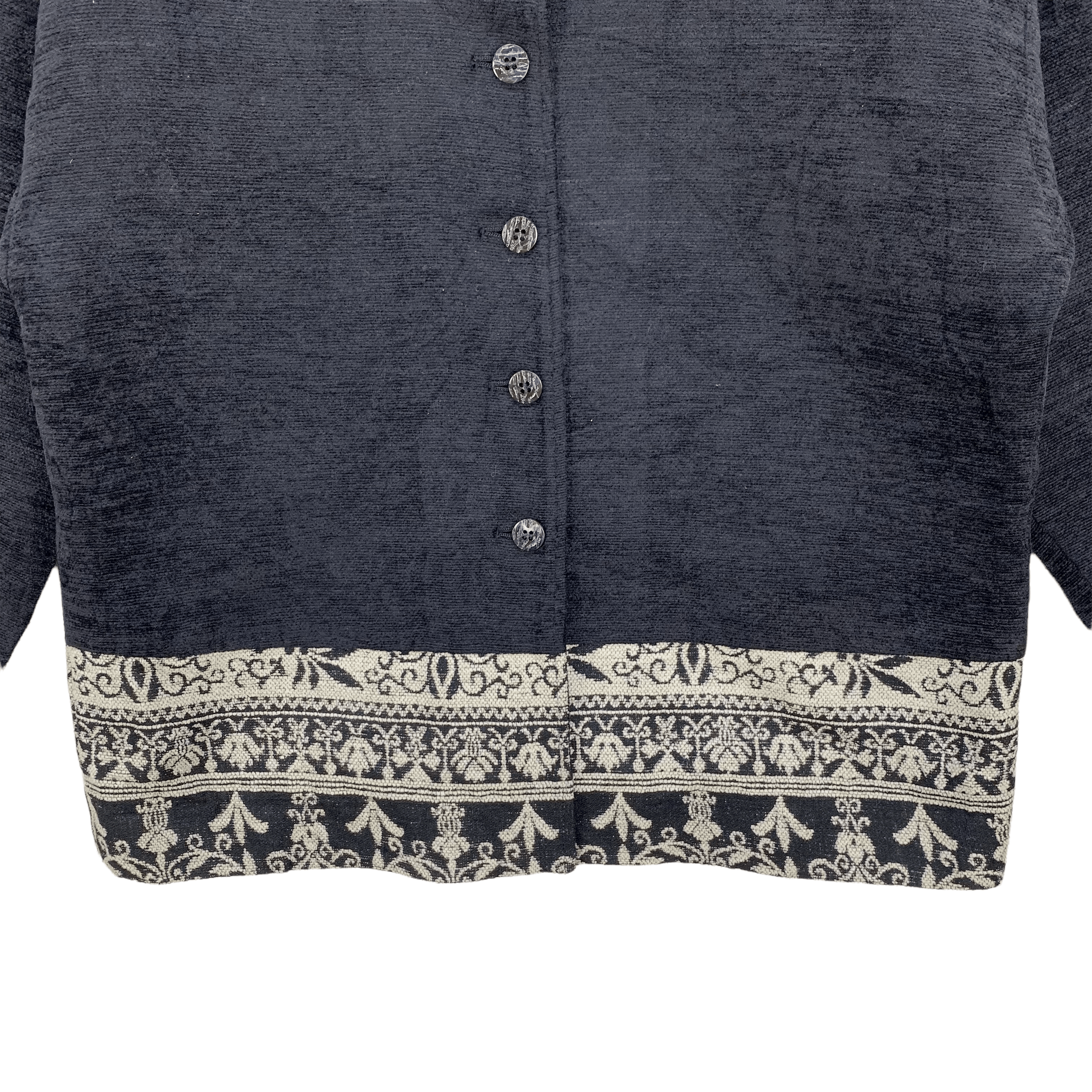 Japanese Brand Givy Made in Japan Mandarin Jacket #3769-131 Size M / US 6-8 / IT 42-44 - 3 Thumbnail