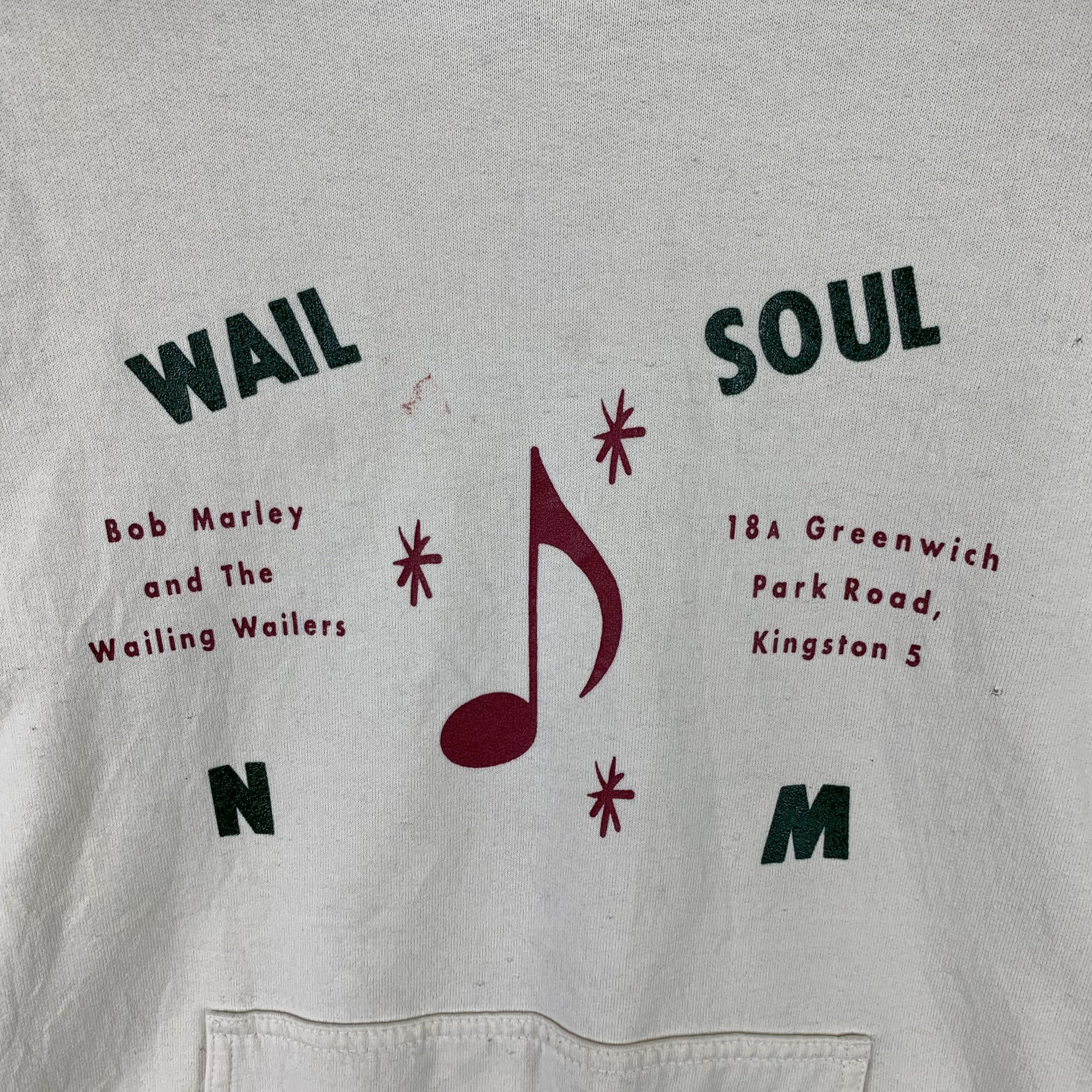 Bob Marley Wail Soul Bob Marley & The Wailing Wailers Hoodies #3625-127 Size US M / EU 48-50 / 2 - 3 Thumbnail